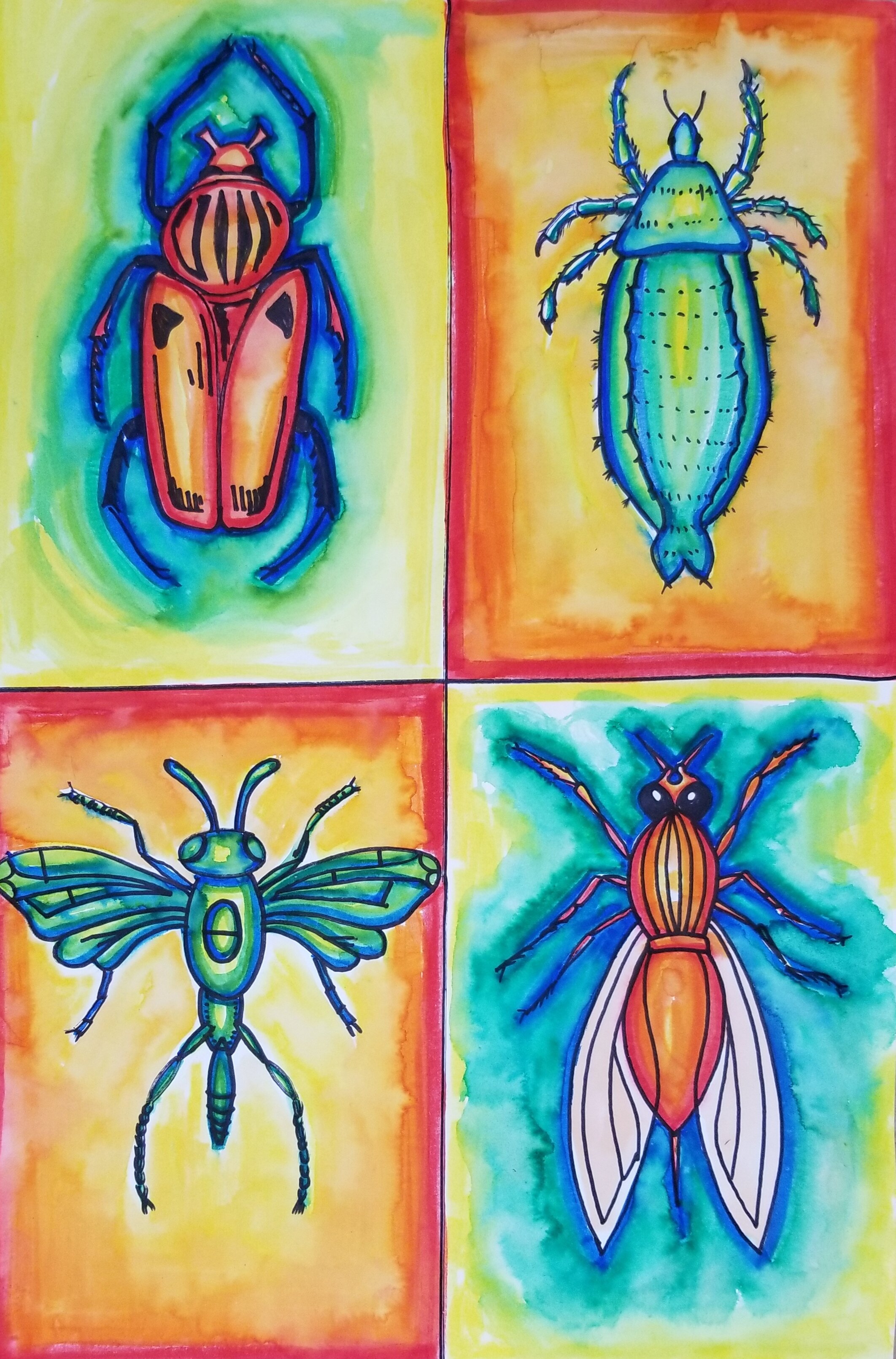 Four Insects