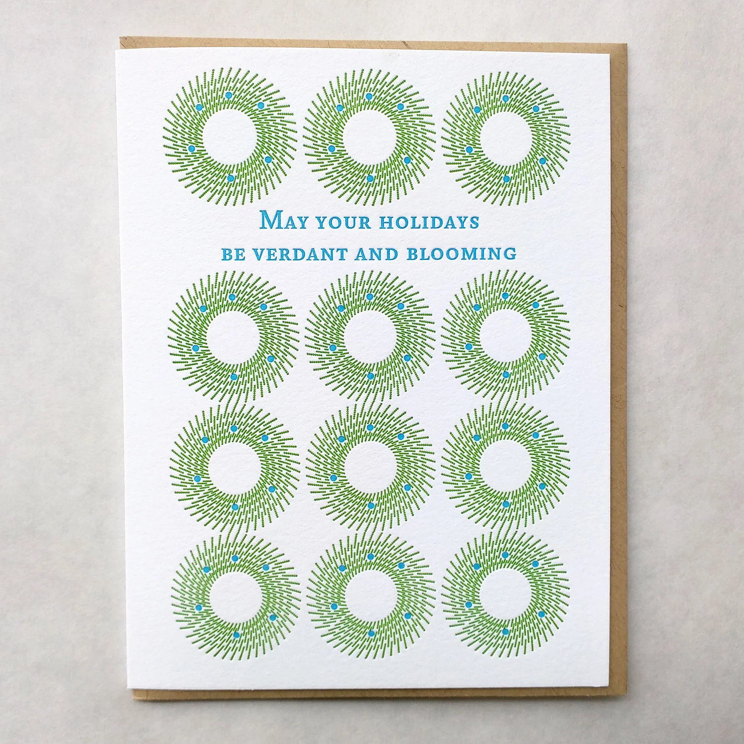 may your holidays be verdant...