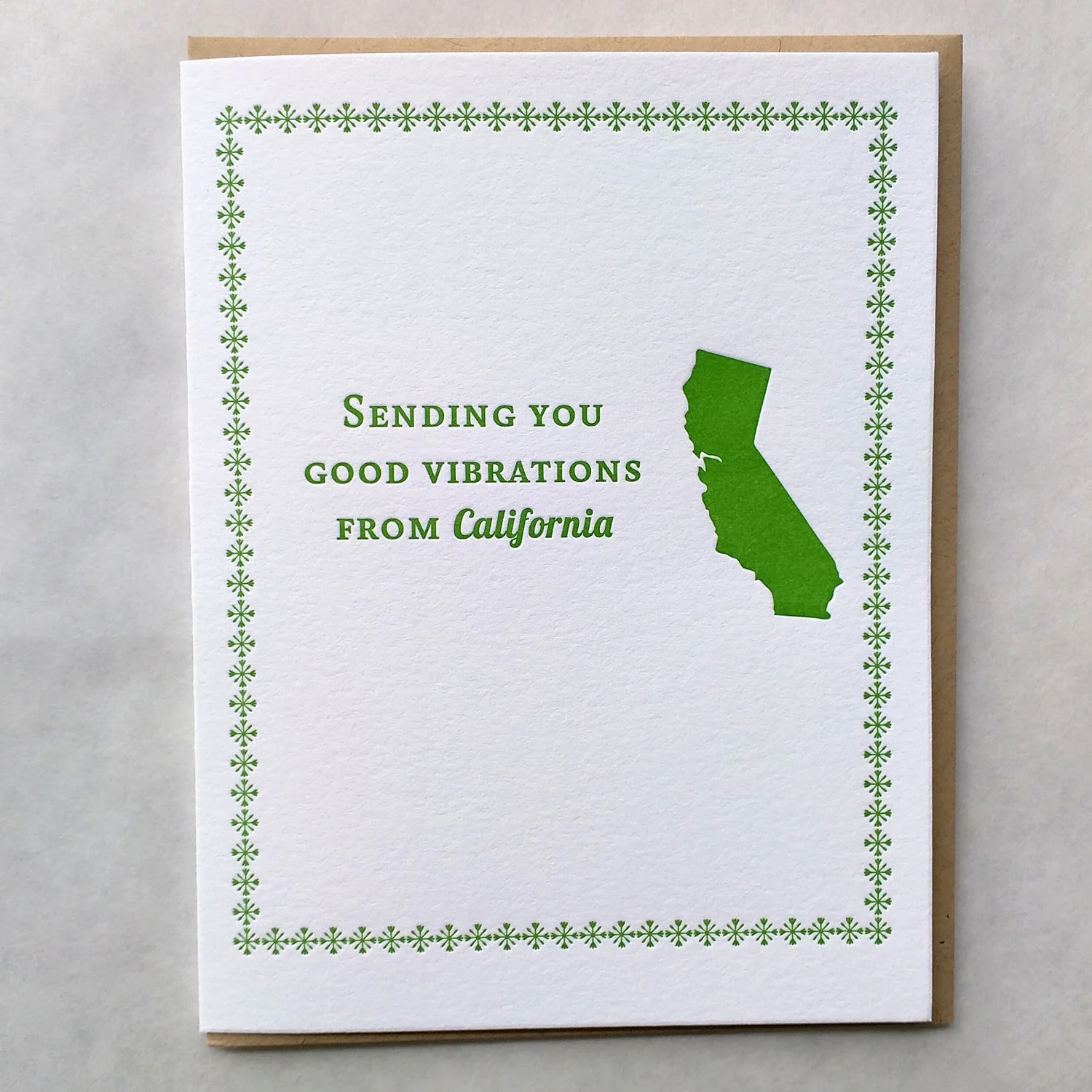 sending you good vibrations...