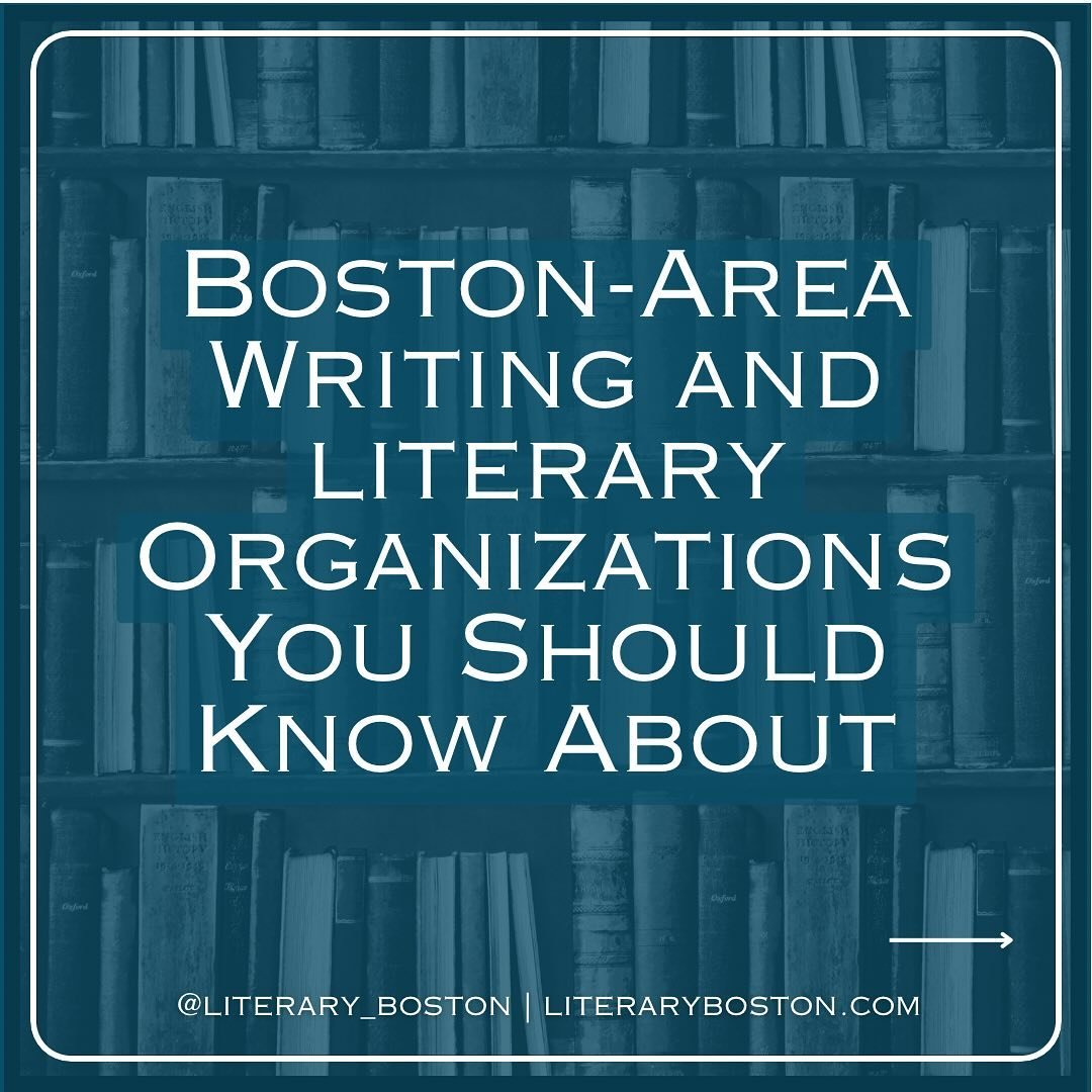 📣 Some resources for your rainy Wednesday! Here are nine Boston-area literary and writing organizations doing great work in the city that should be on your radar. Scroll through for a little bit about each (they&rsquo;re in no particular order) and 