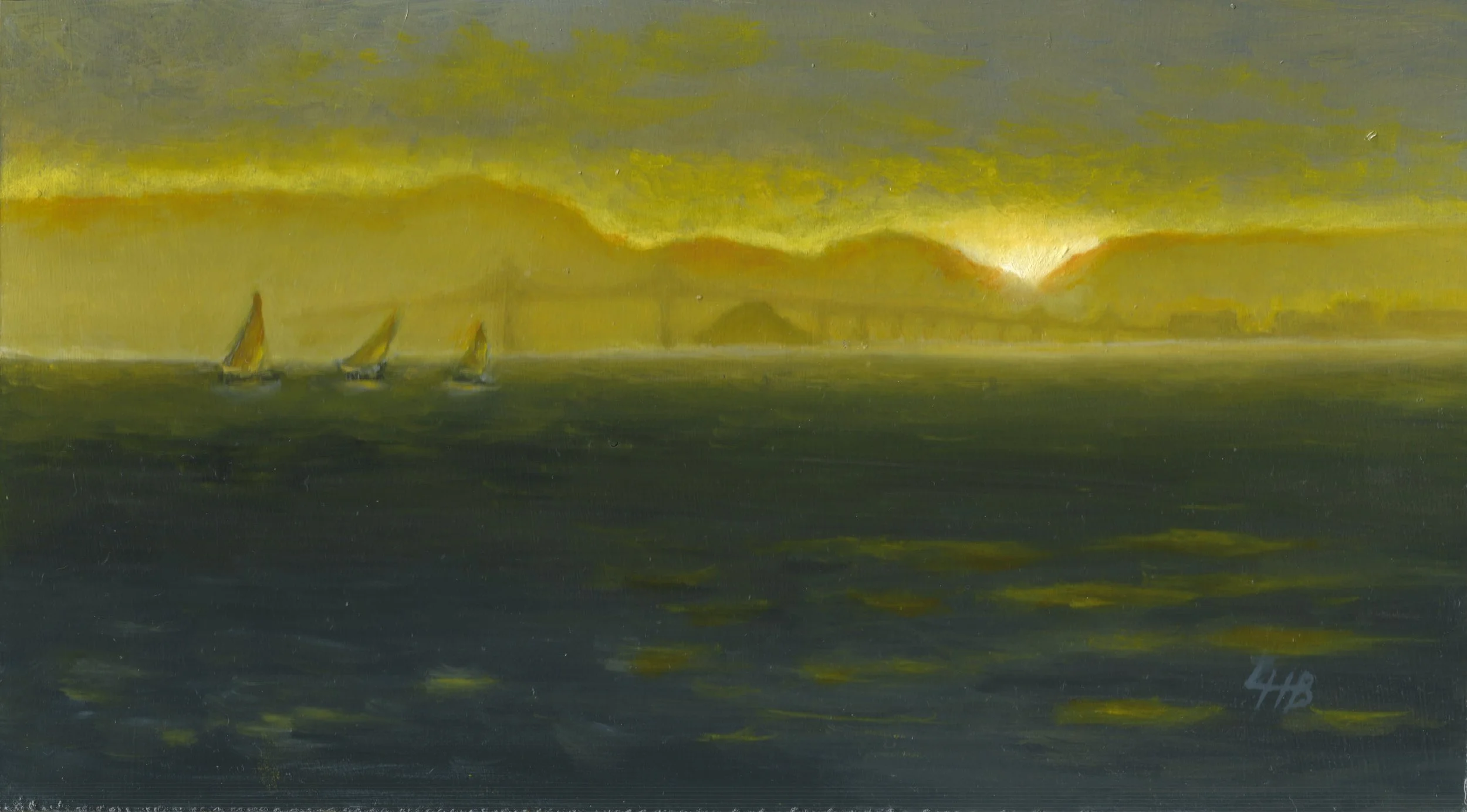 The Richmond Bridge at Dusk