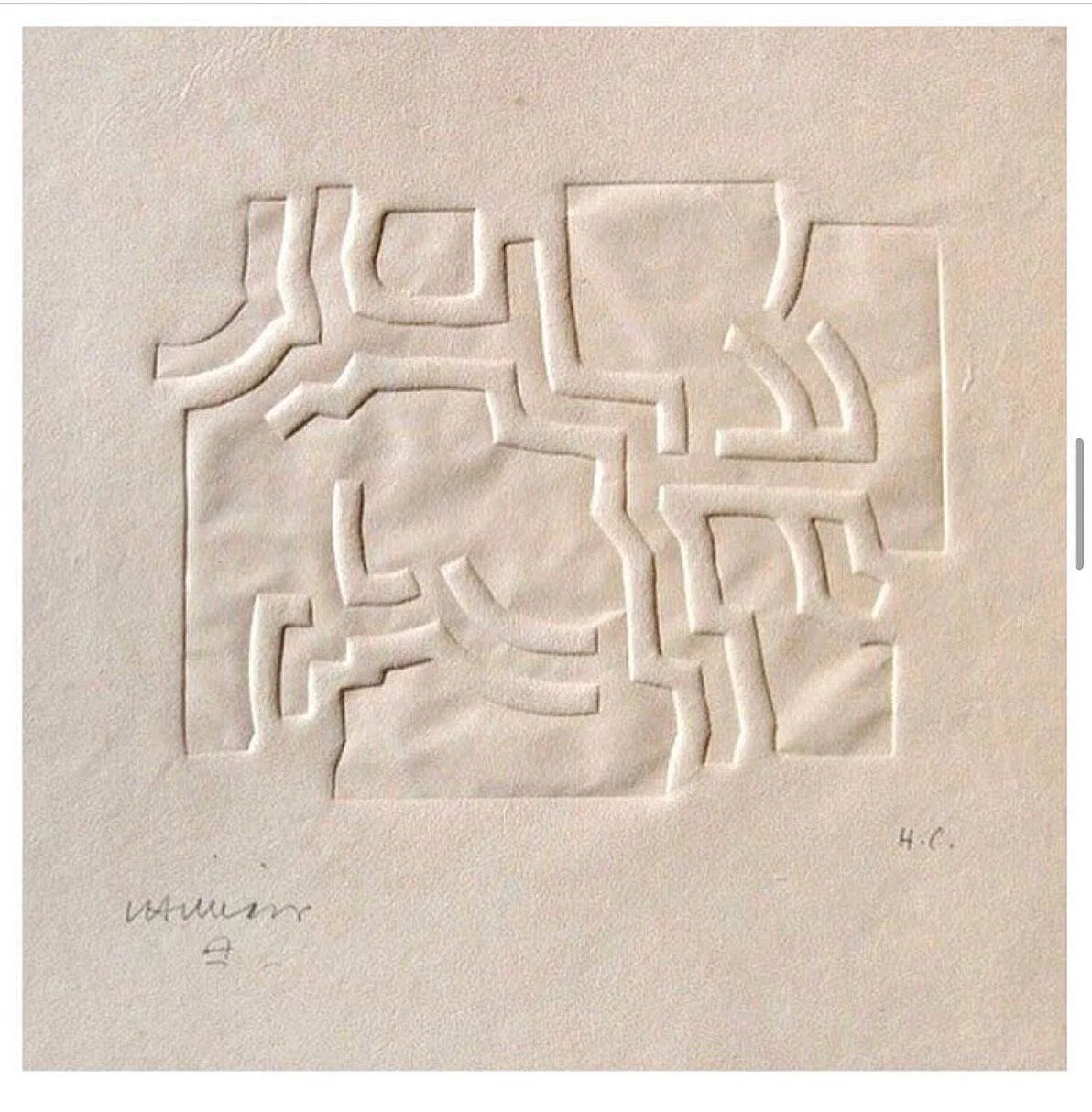 Styleguise moodboard | Artist Eduardo Chillida 1973 #eduardochillida