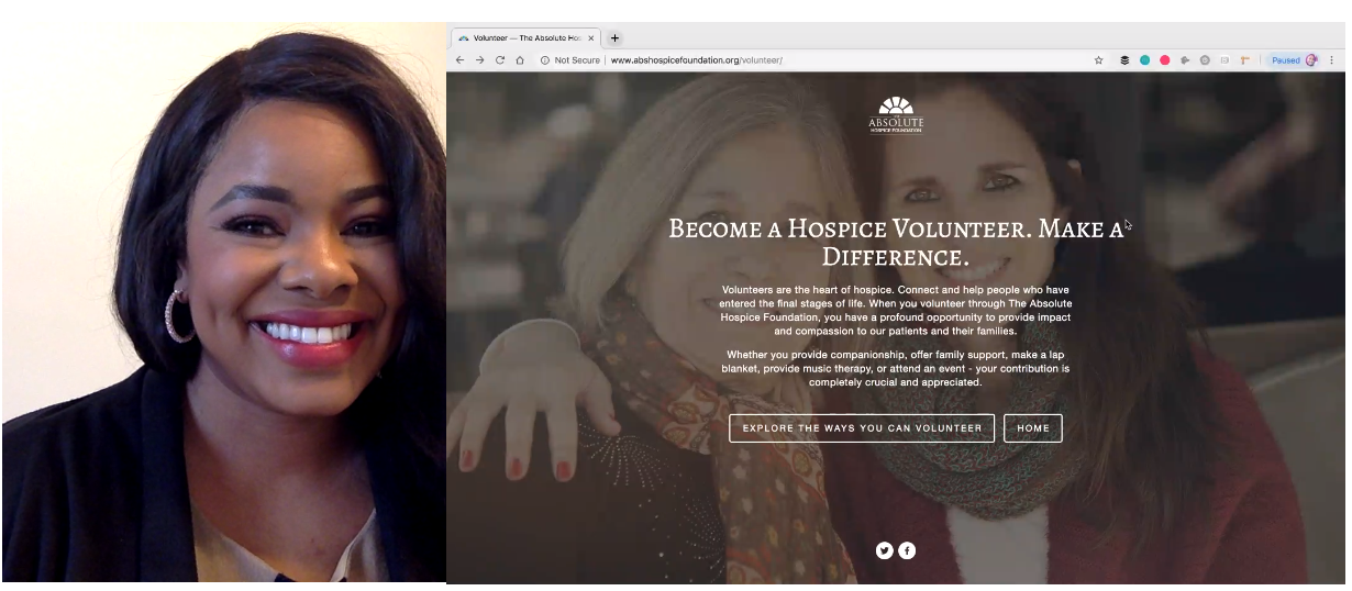 Volunteer with Absolute Hospice. Share Your Heart.