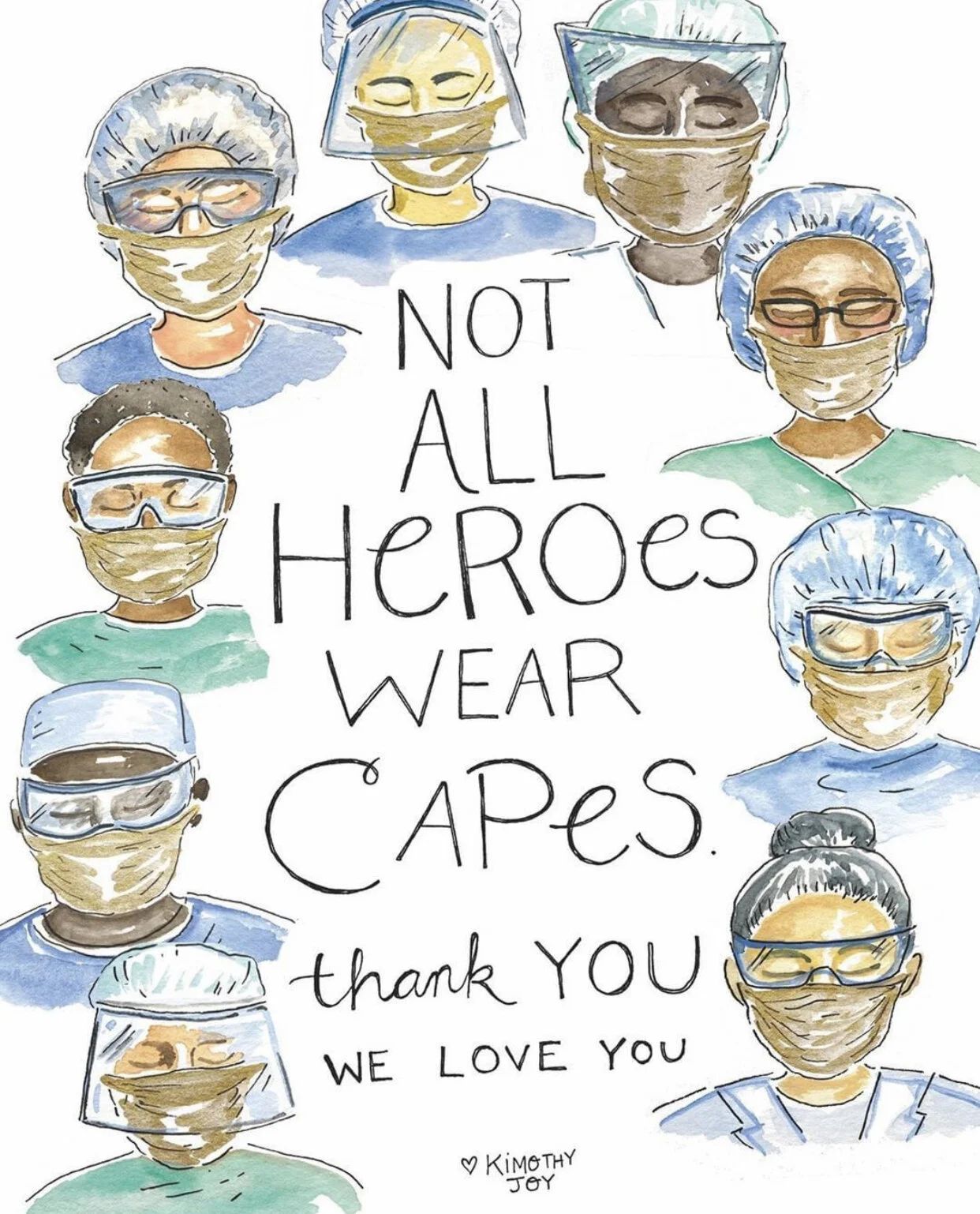 To Our Frontline Clinicians, From Office Manager, Barb Lyle