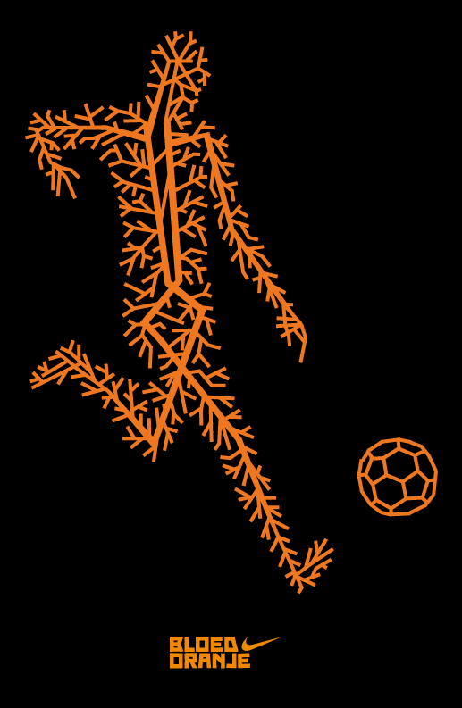 Nike - Bloed Oranje Mural/Studio Sloan