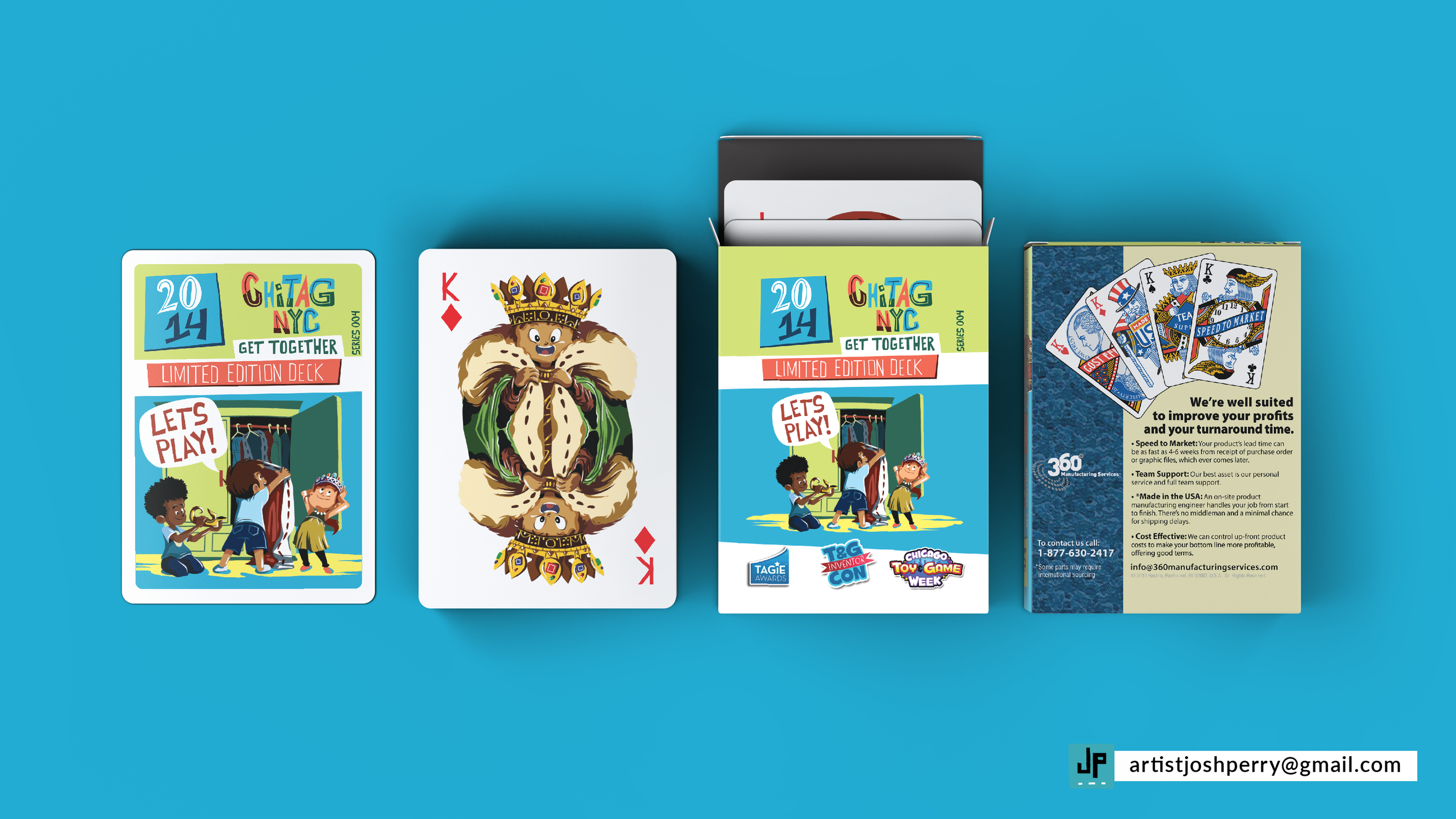 ChiTag 2014 playing-cards box