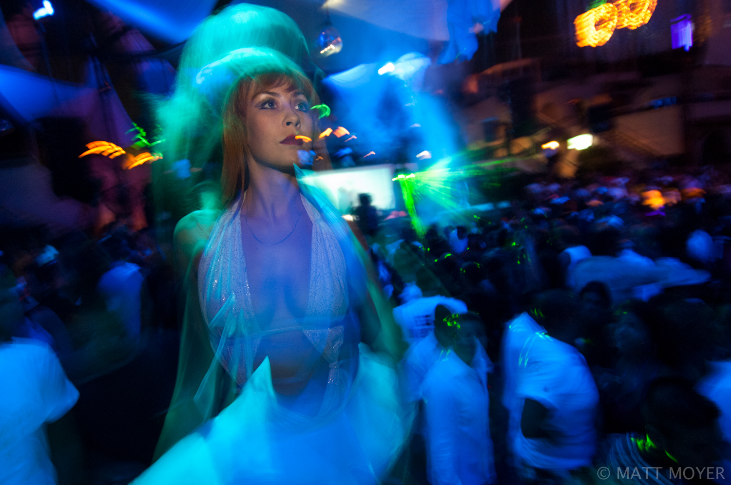  Revelers dance the night away at Pacha, an internationally known dance club, in Nama Bay, Egypt. 