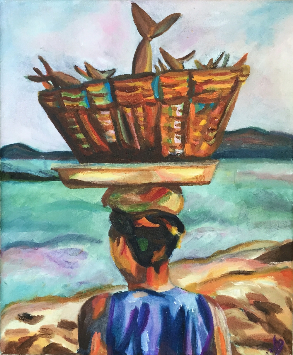 My Sea | Oil on canvas | 2015