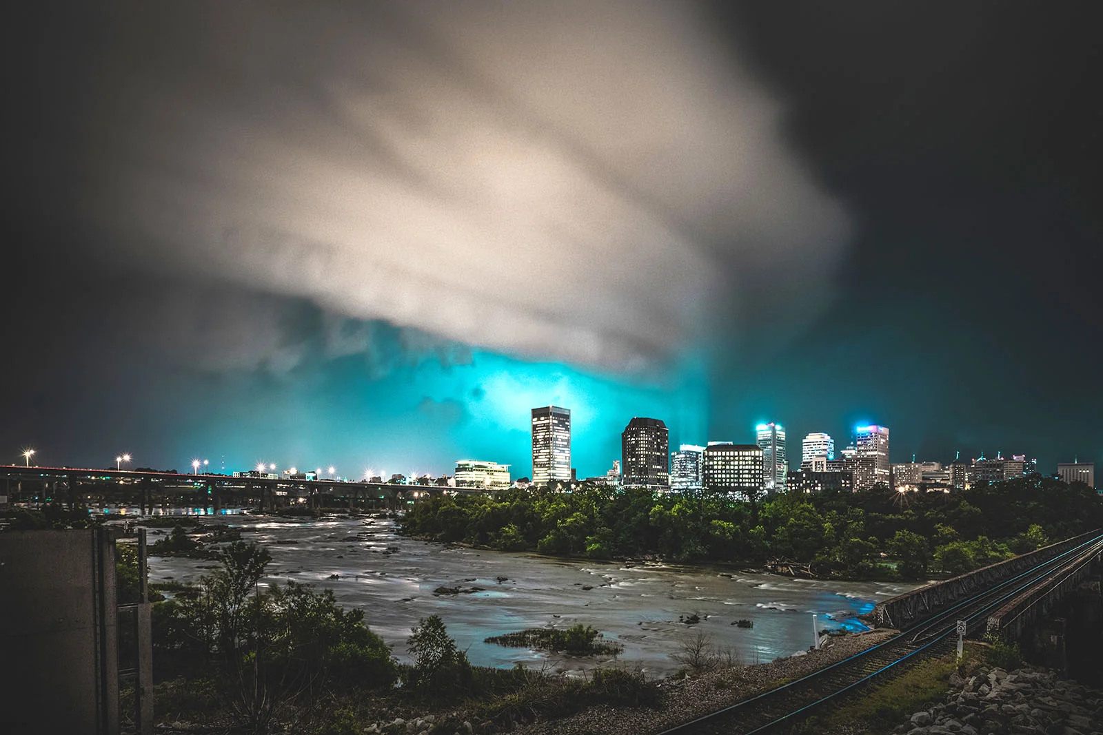 Bow Echo over RVA 2016
