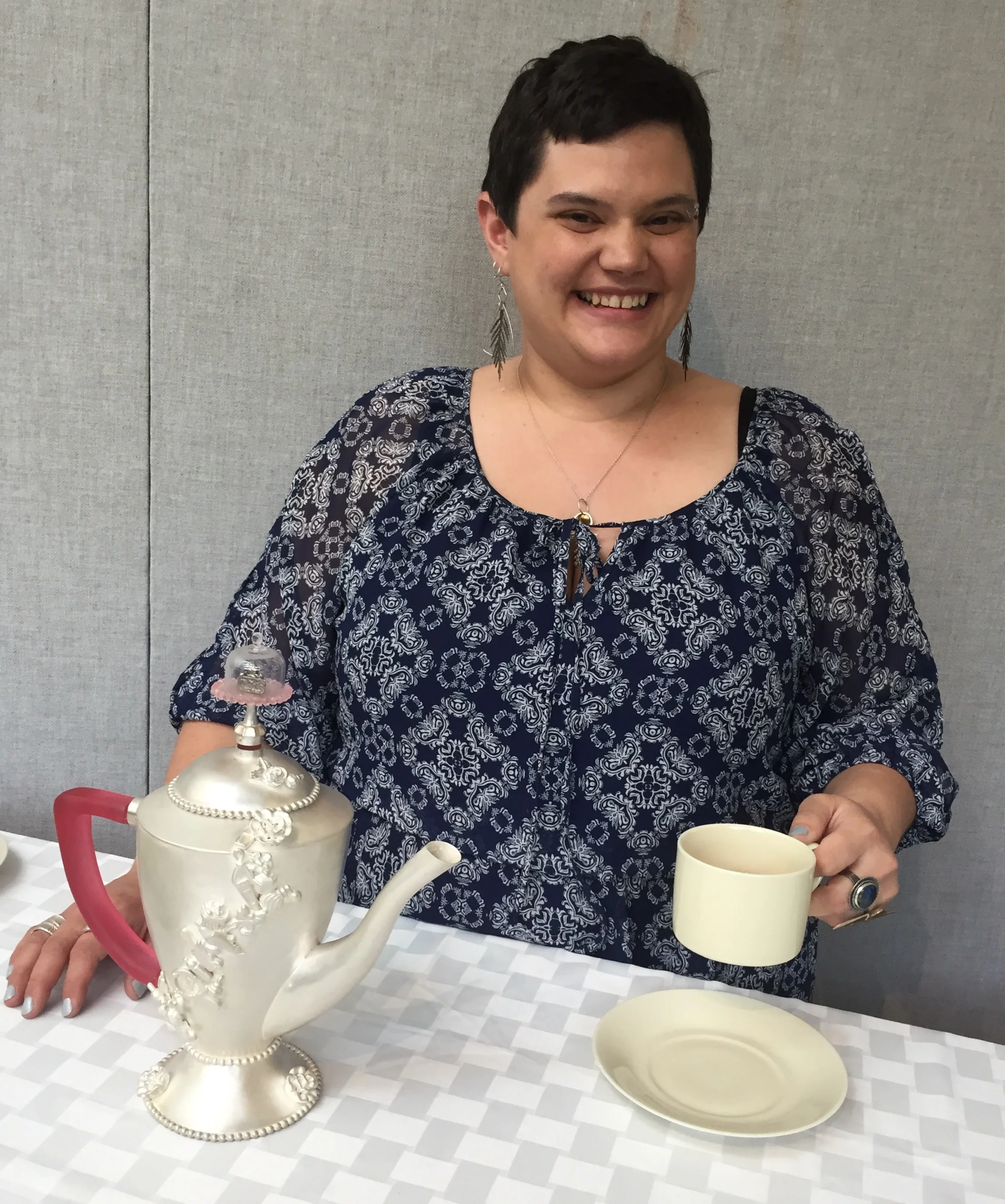 I served Steven Smith's Lord Bergamot tea, my favorite! 