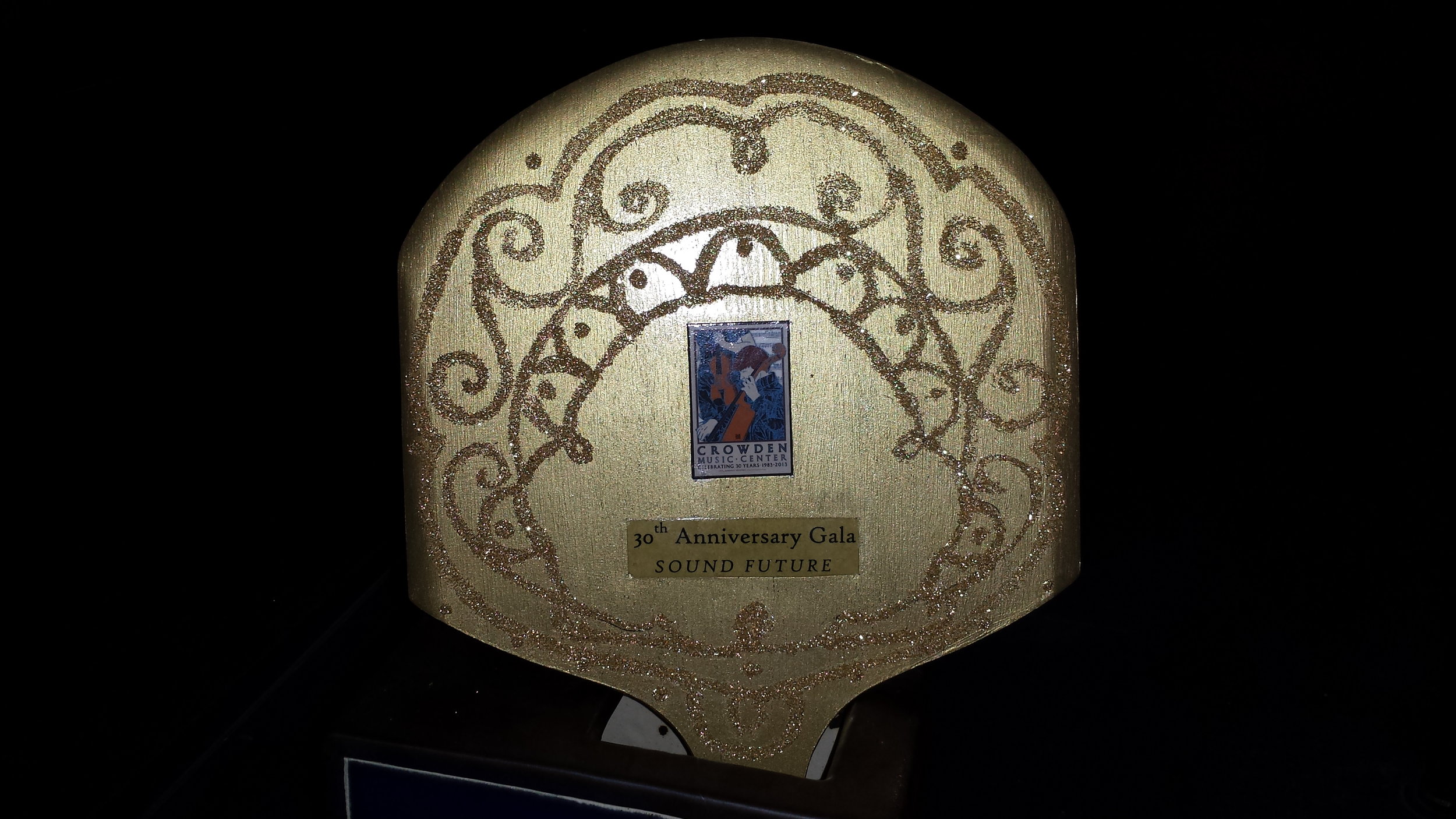 Make sure your Golden Paddle stands out in the crowd. The brighter and louder, the better.