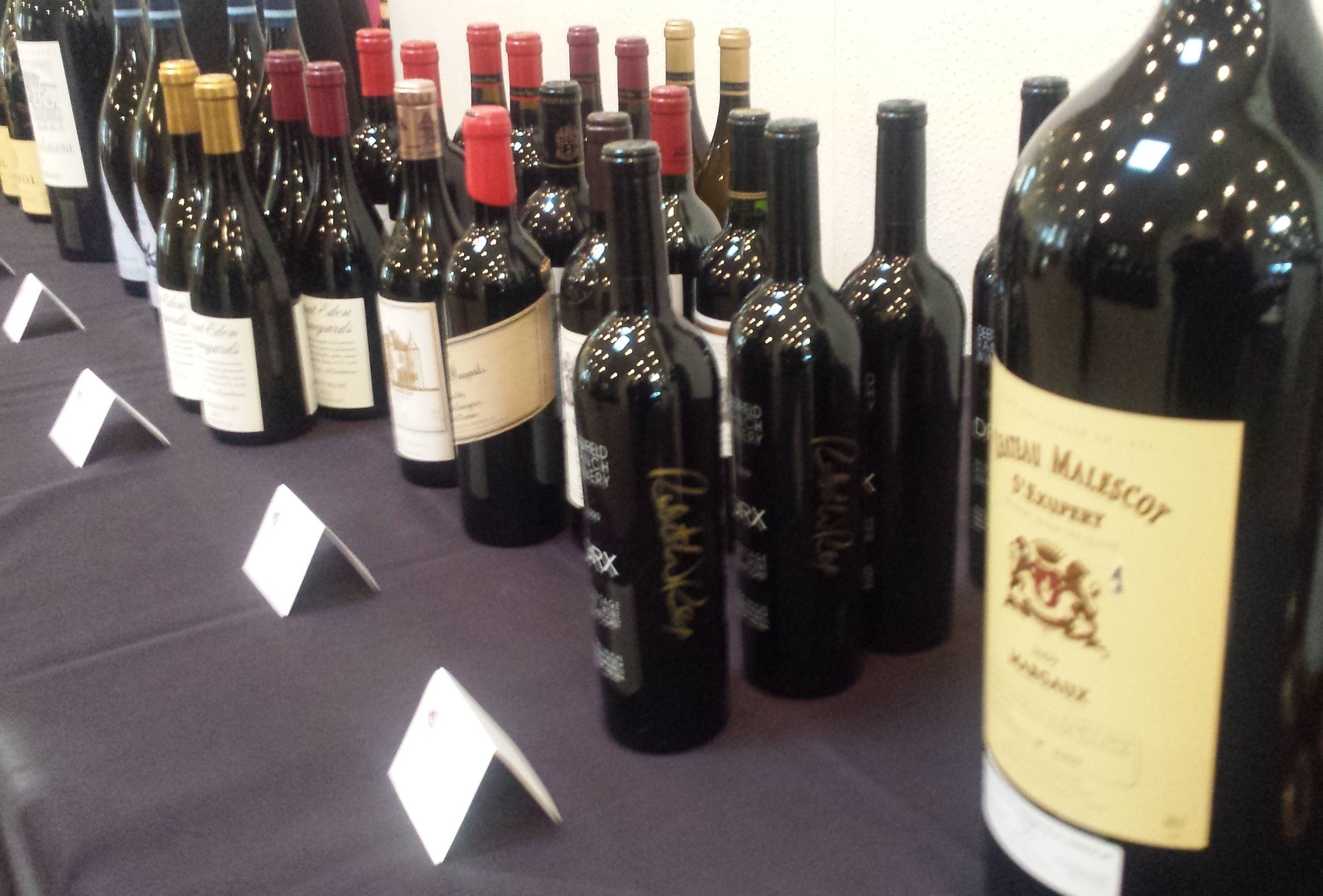 Wine is perennially popular, especially wine with provenance. 