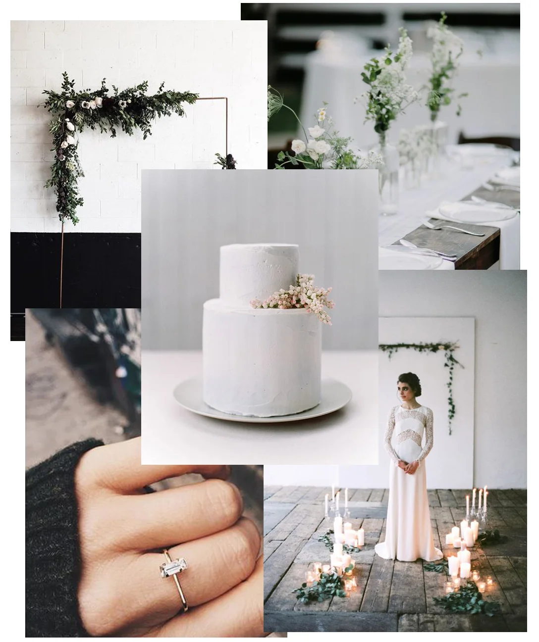 images via Brides.com, Brit & Co, Pinterest