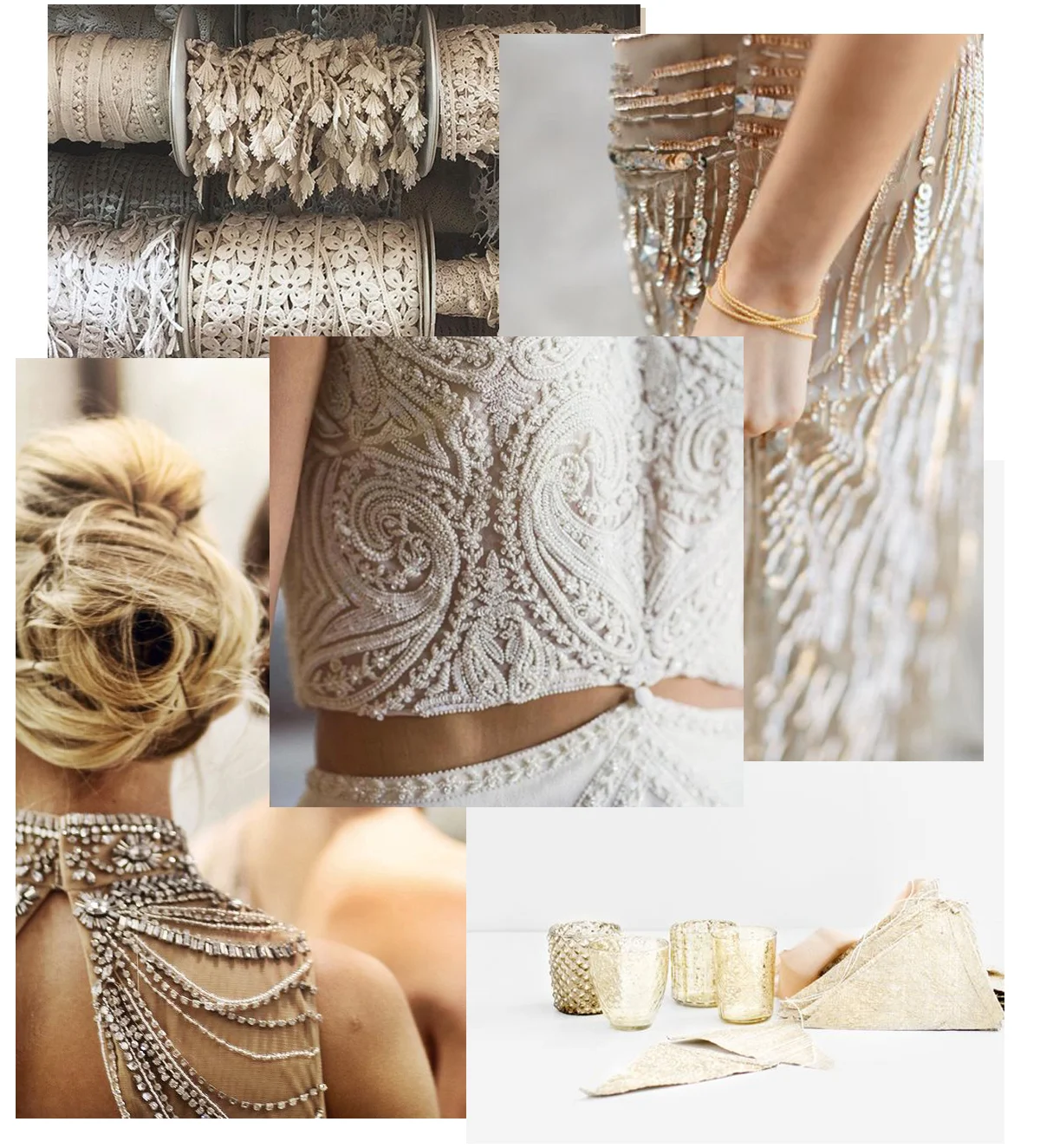 images via Style Me Pretty, Pinterest, BHLDN, The Lane