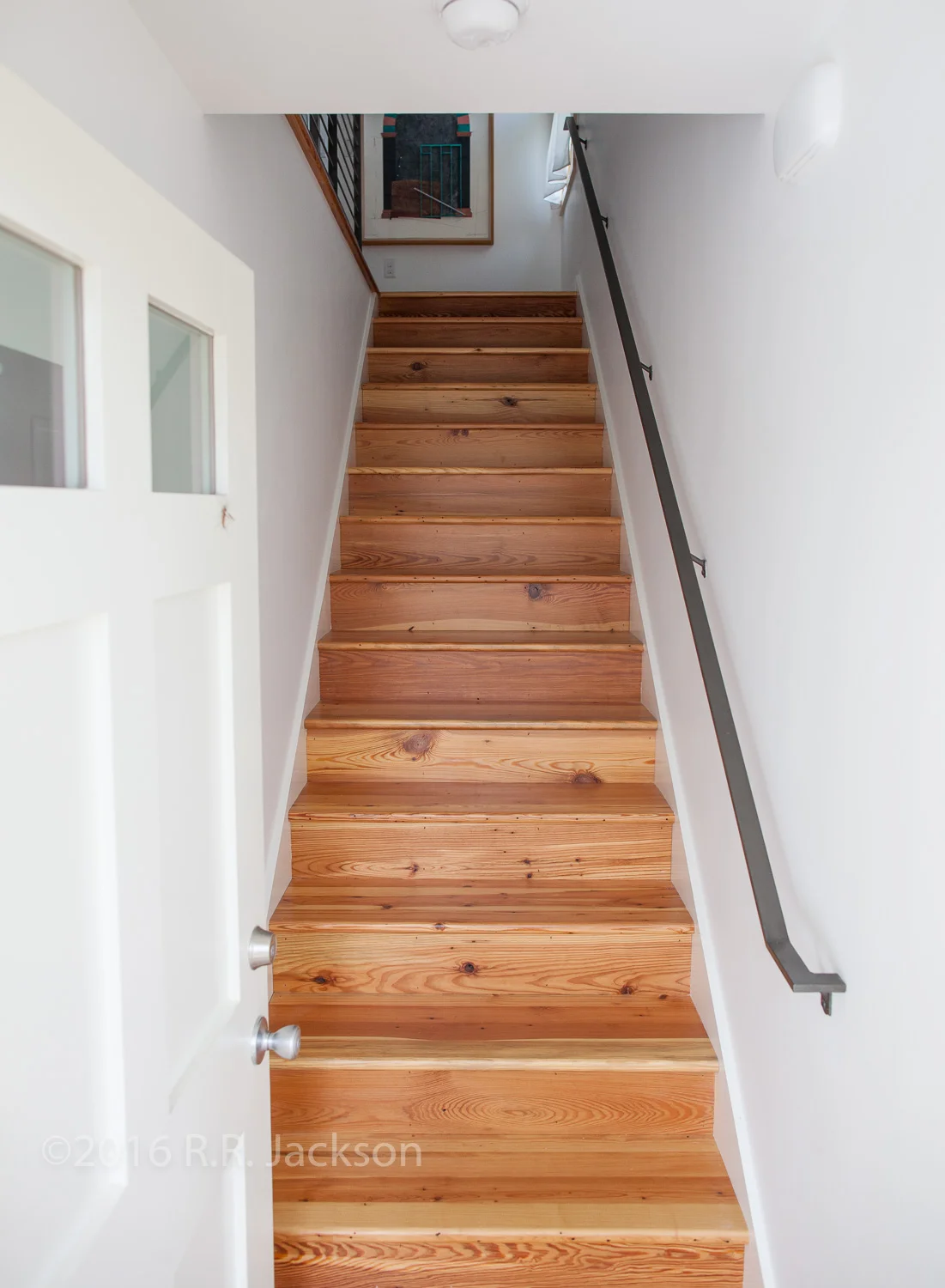 Stairs to Gallery House