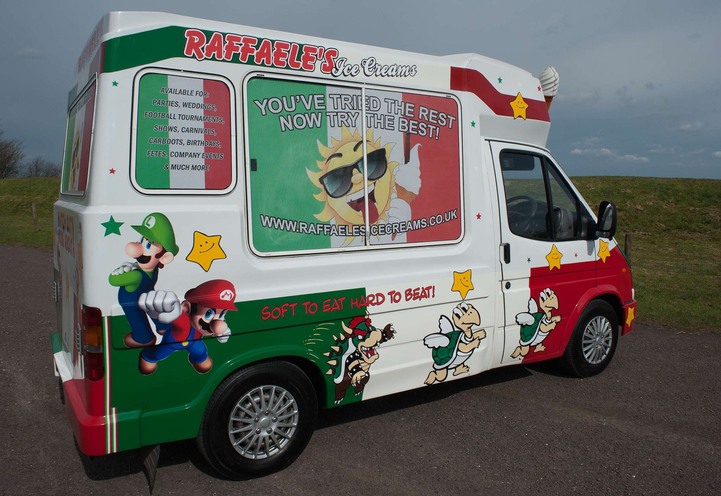 raffaele's ice cream van