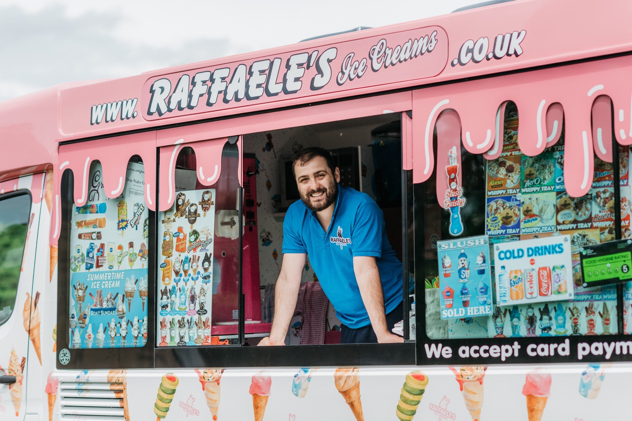 raffaele's ice cream van