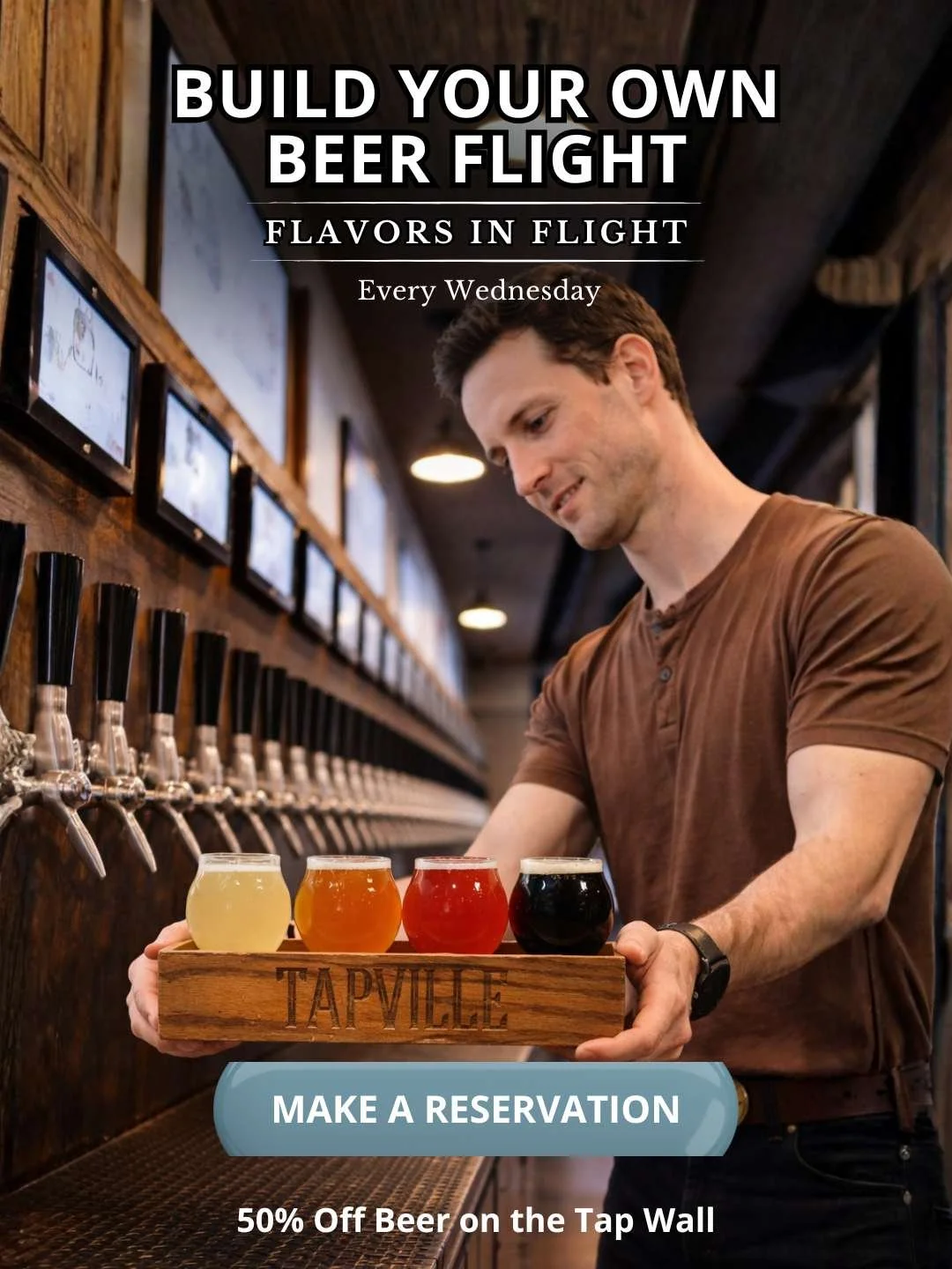 TAPVILLE JERSEY CITY | FRIENDS. FLAVORS. FLIGHTS. — Tapville Social