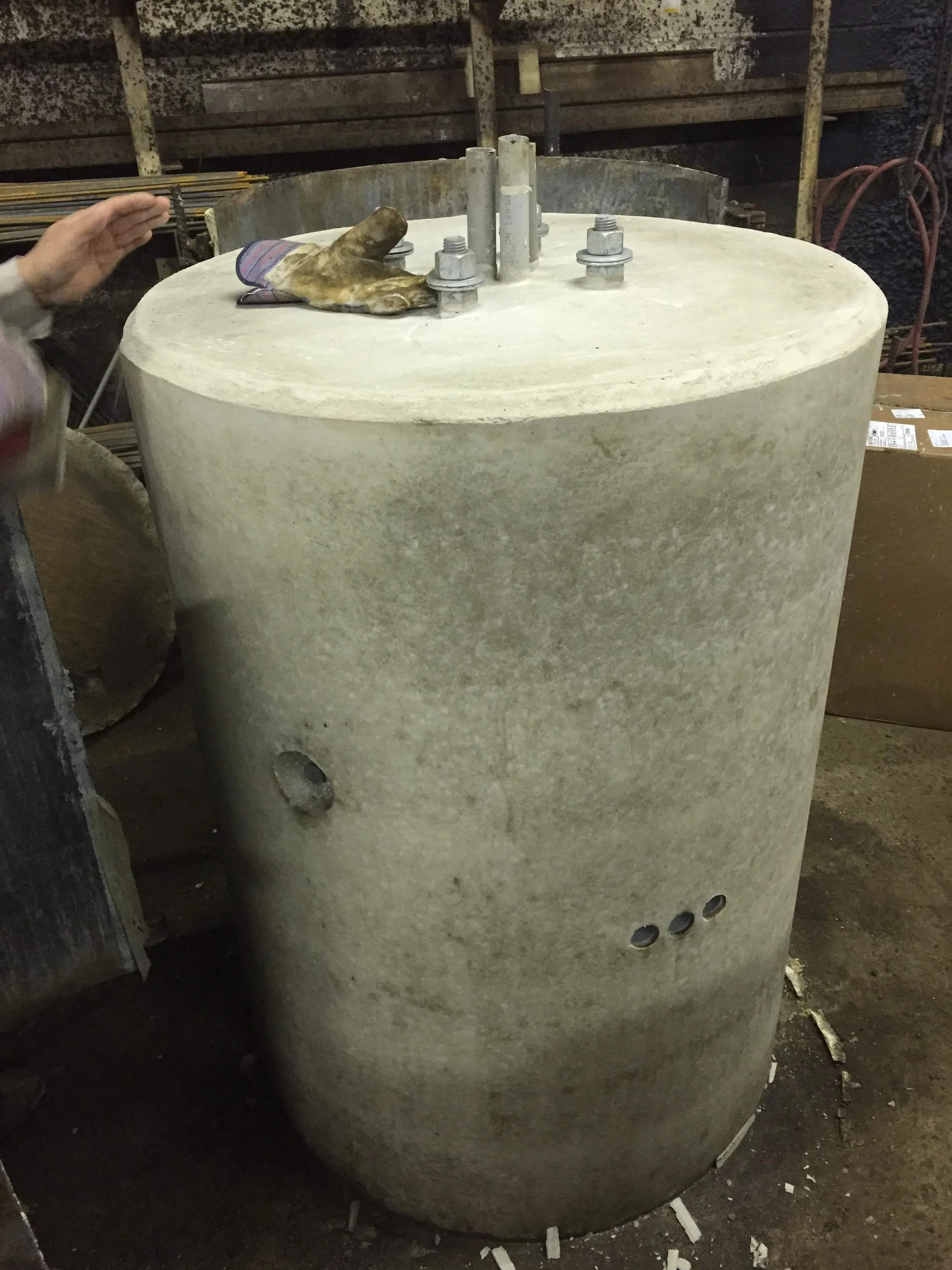 Light Pole Bases — Flemington Precast & Supply