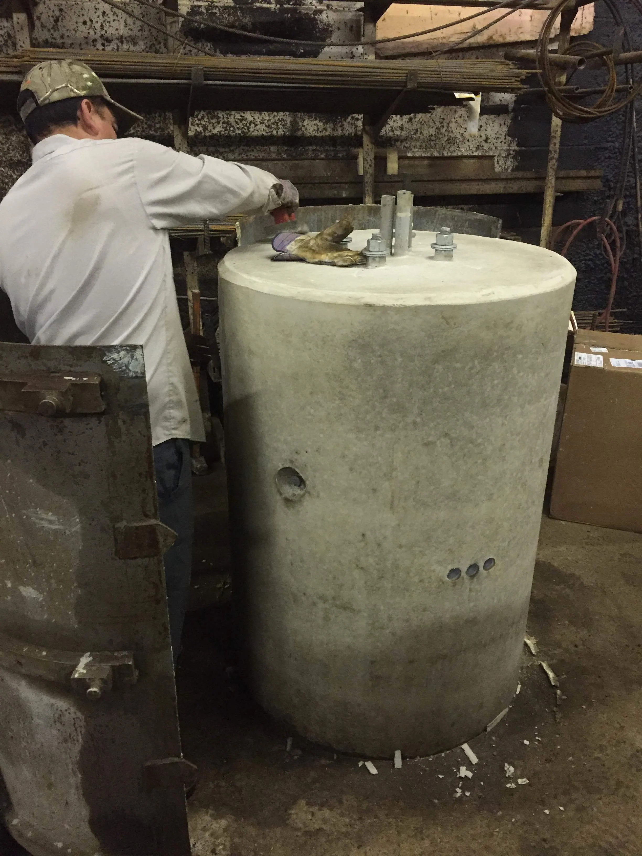 Light Pole Bases — Flemington Precast & Supply