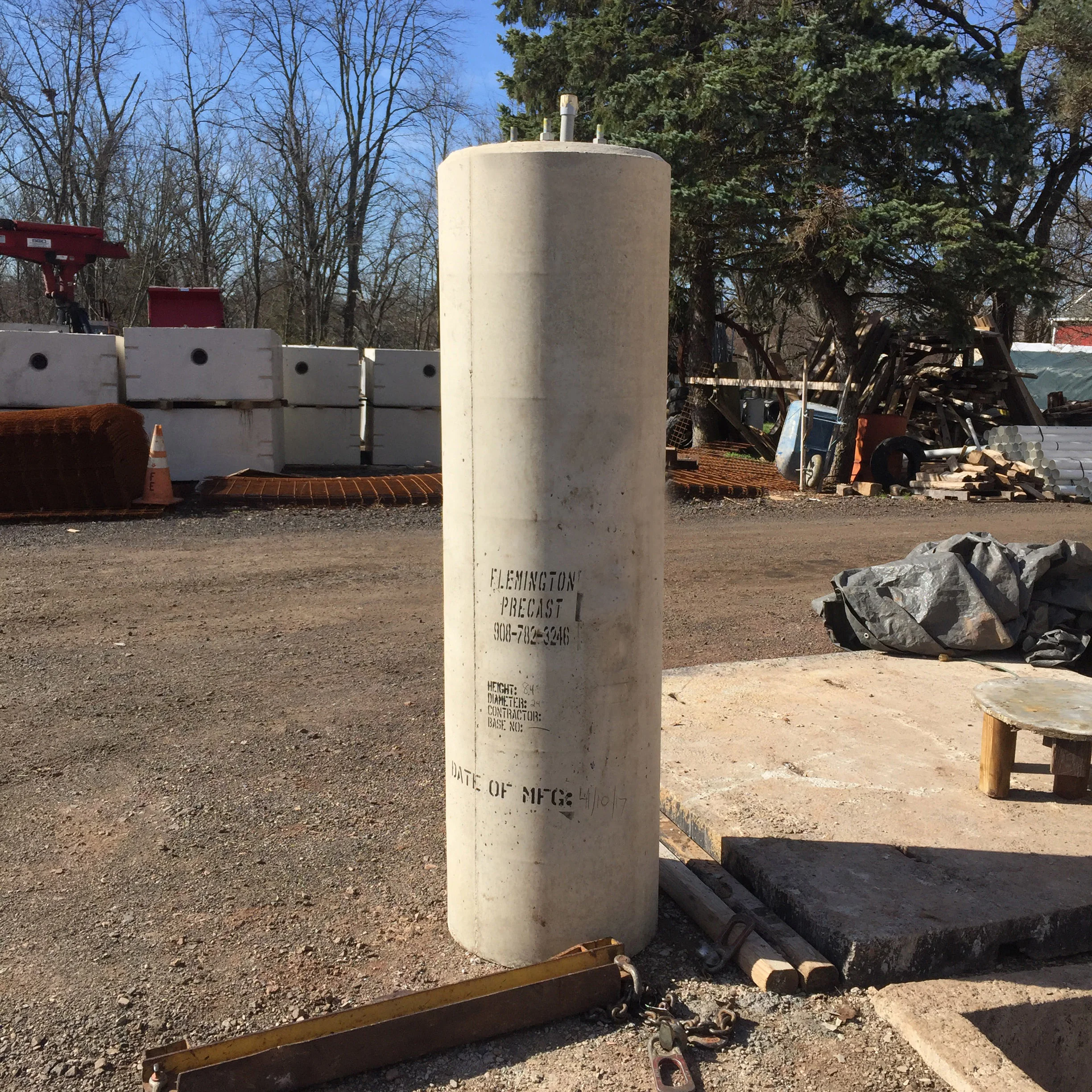 Light Pole Bases — Flemington Precast & Supply