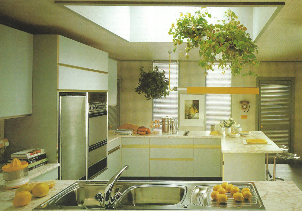 A Mary Gilliatt inspired kitchen, 1981