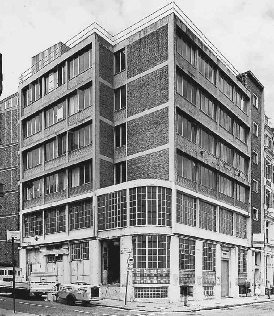 Goldfinger's Daily Worker building, Farringdon