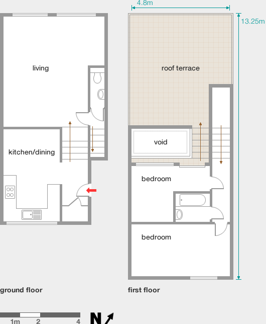 Mansfield Road, floorplan