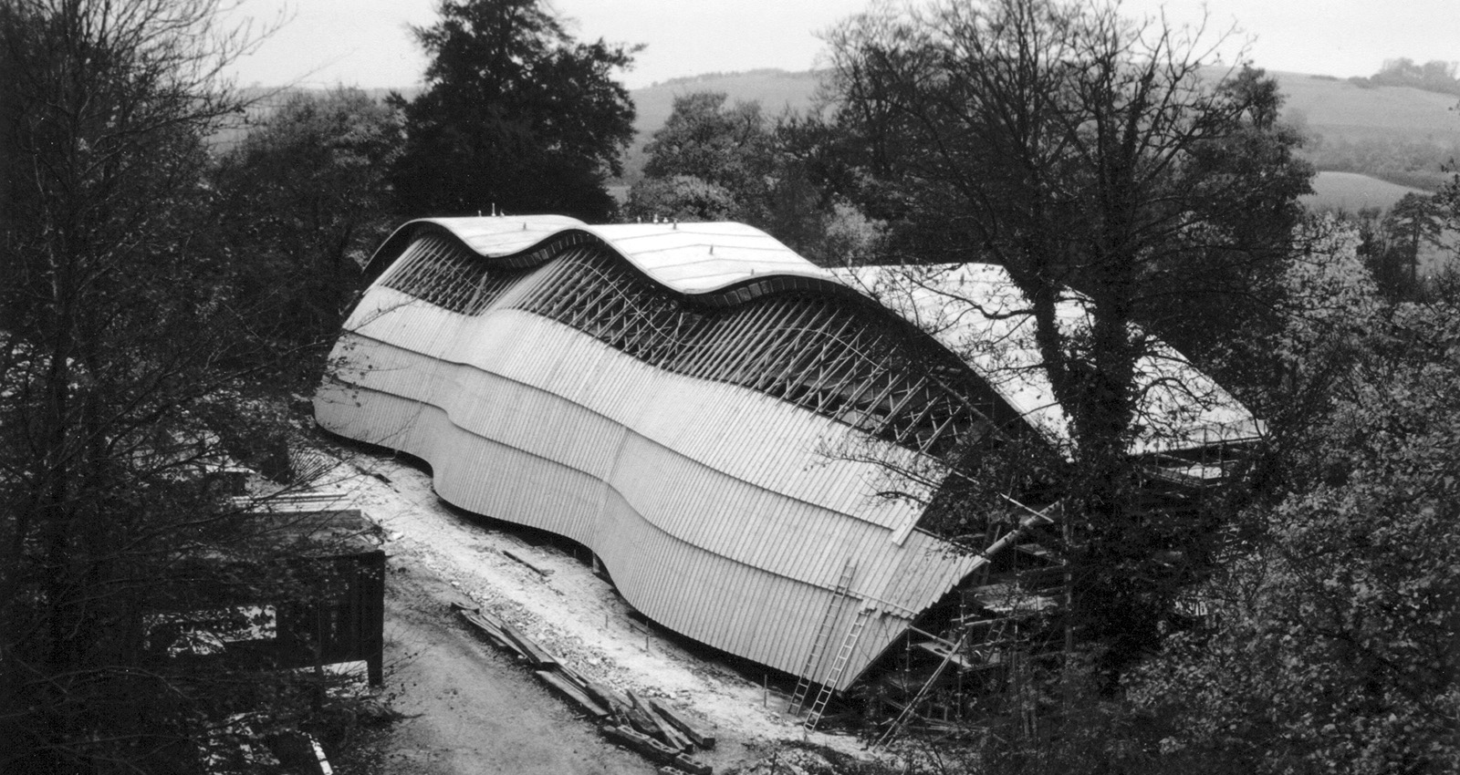 Gridshell, Weald and Downland Open Air Museum, West Sussex