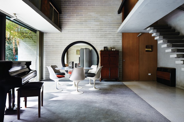 Neil's front room at 90 Walsh Street, Melbourne