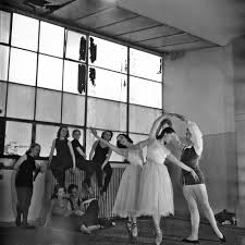 Audrey Hepburn dancing in Maarja Speerings' studio