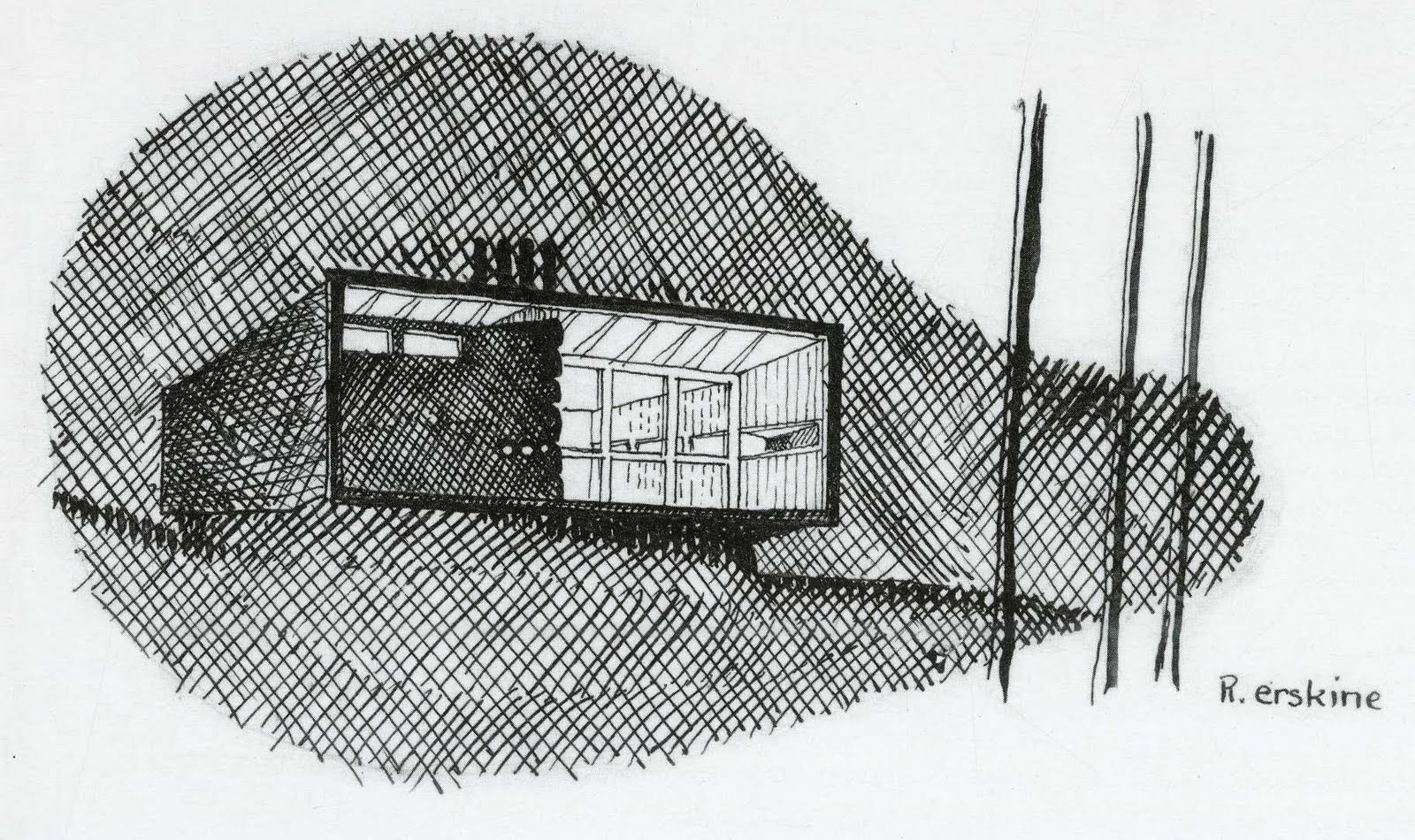 Early sketch, the Box, Lissma