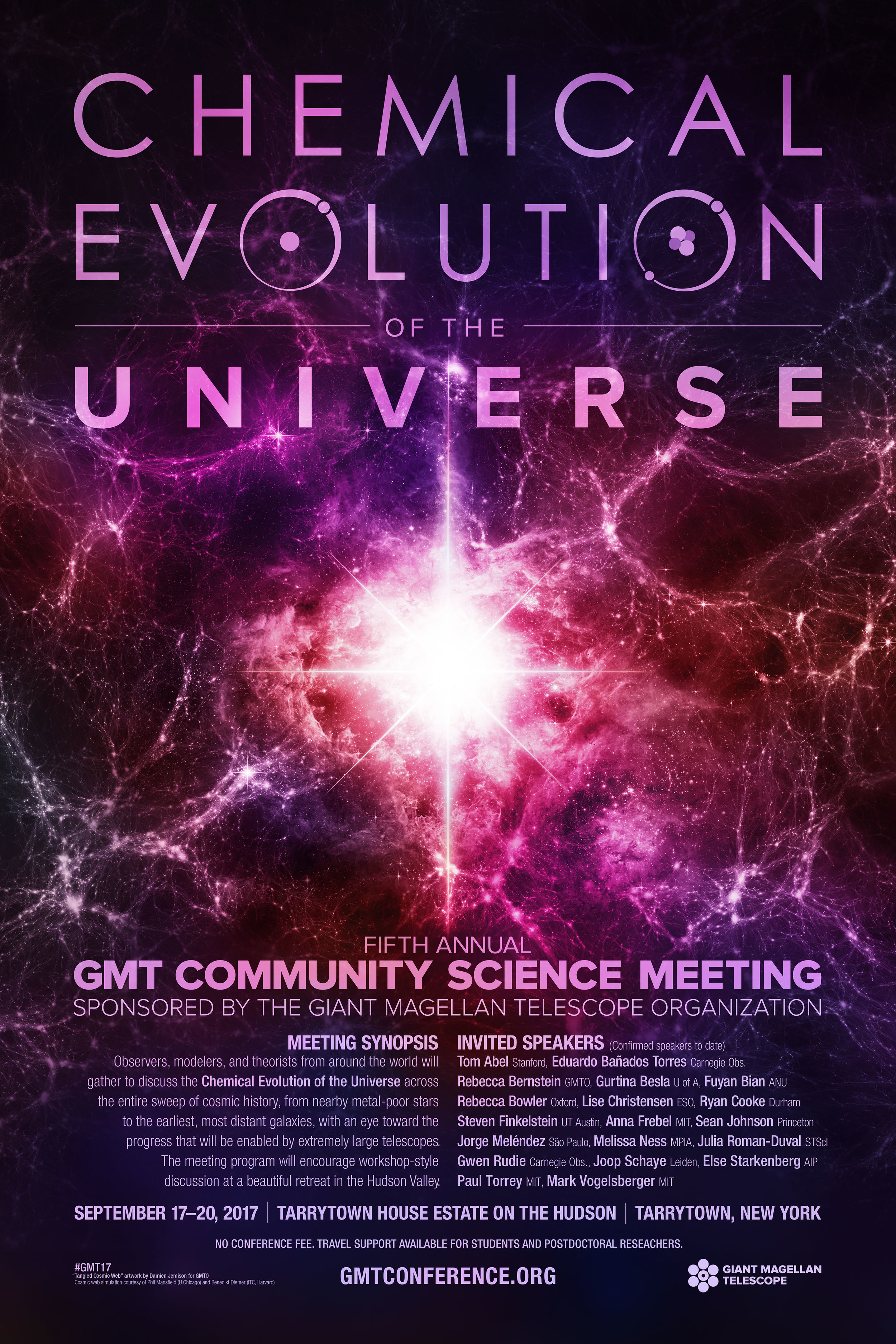 Sixth Annual GMT Community Science Meeting Poster. Download a PDF Here