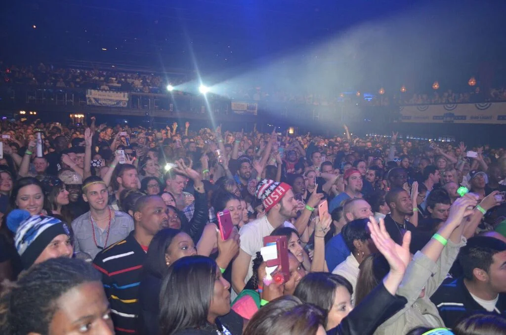 ...and yes, the crowd did love every minute of it!