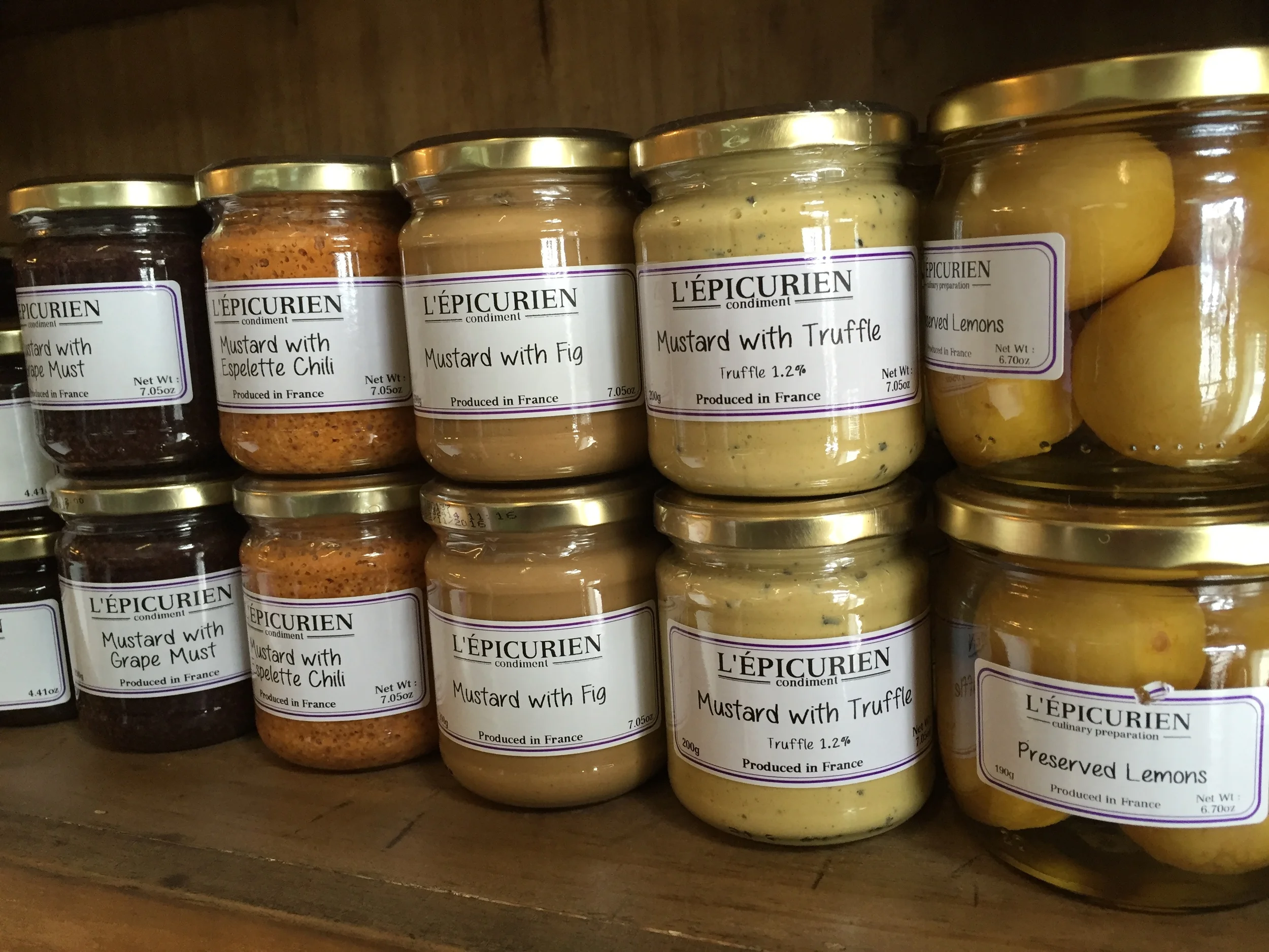 I wanted all the mustards!! 