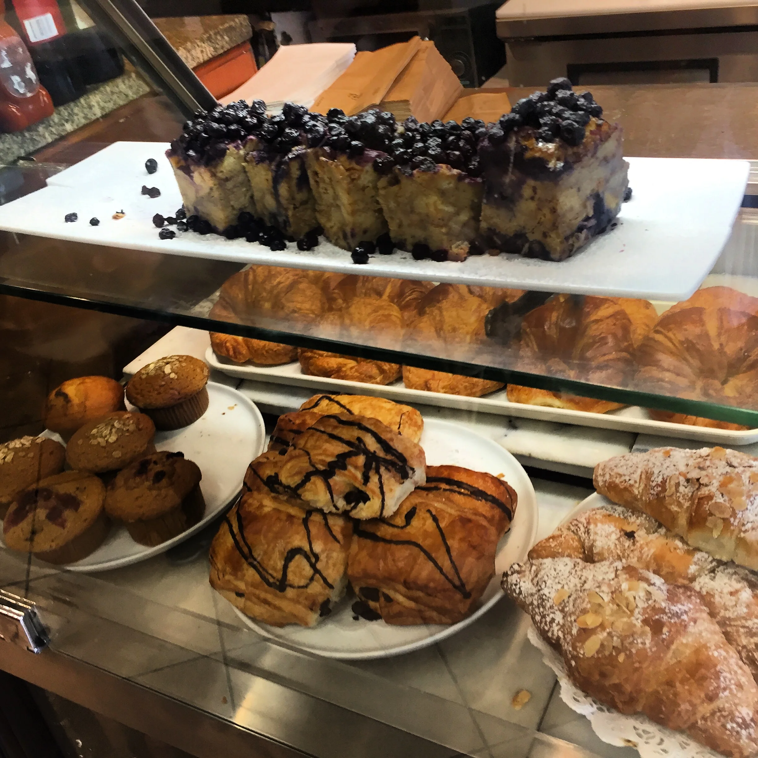 The Sausalito Bakery had the CUTEST owner, Chef hat included. 