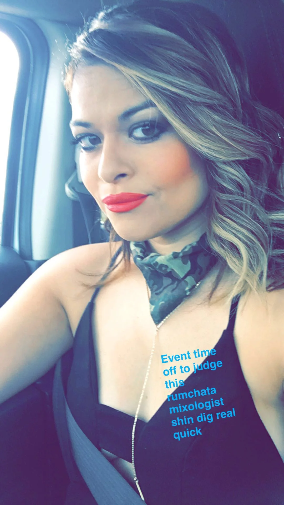 As always, I Snapped a pre-event selfie (Follow along and add me @MsDallasMaven)