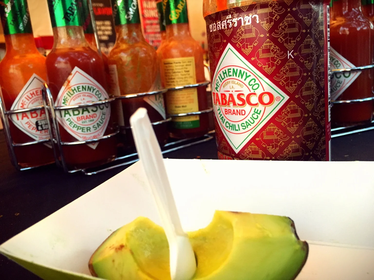 Tabasco + Avocado = the "Tavo" yes please!