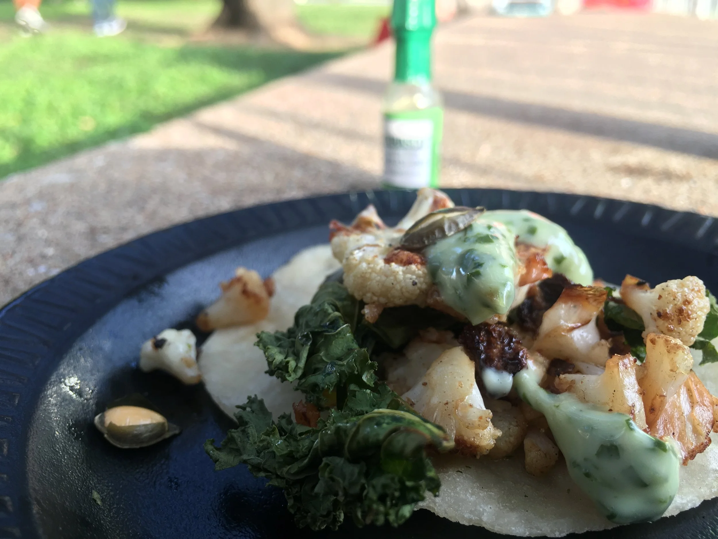 Redefining the veggie, one taco and splash of Tabasco at a time.