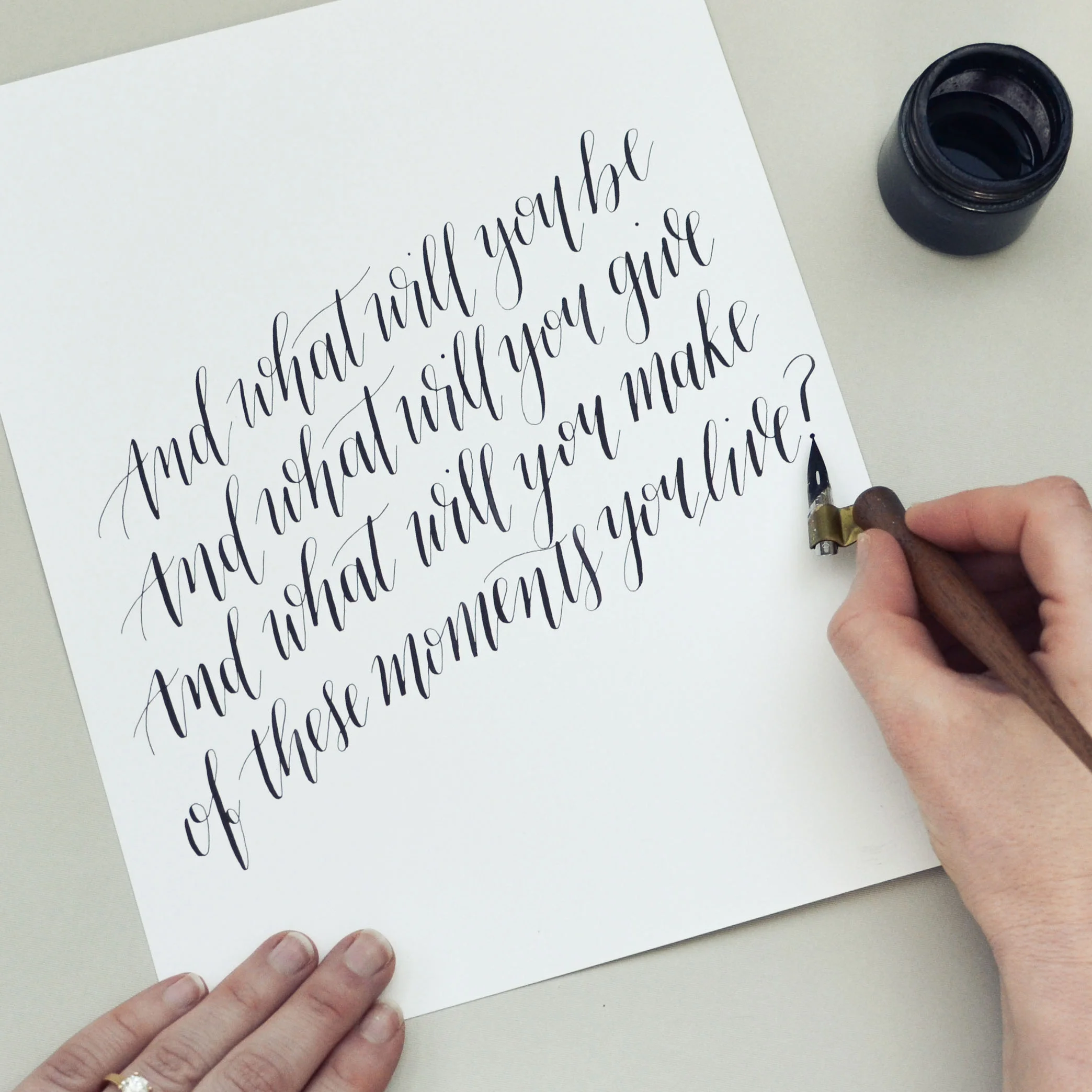 Riley and ko calligraphy prints for home louisville kentucky