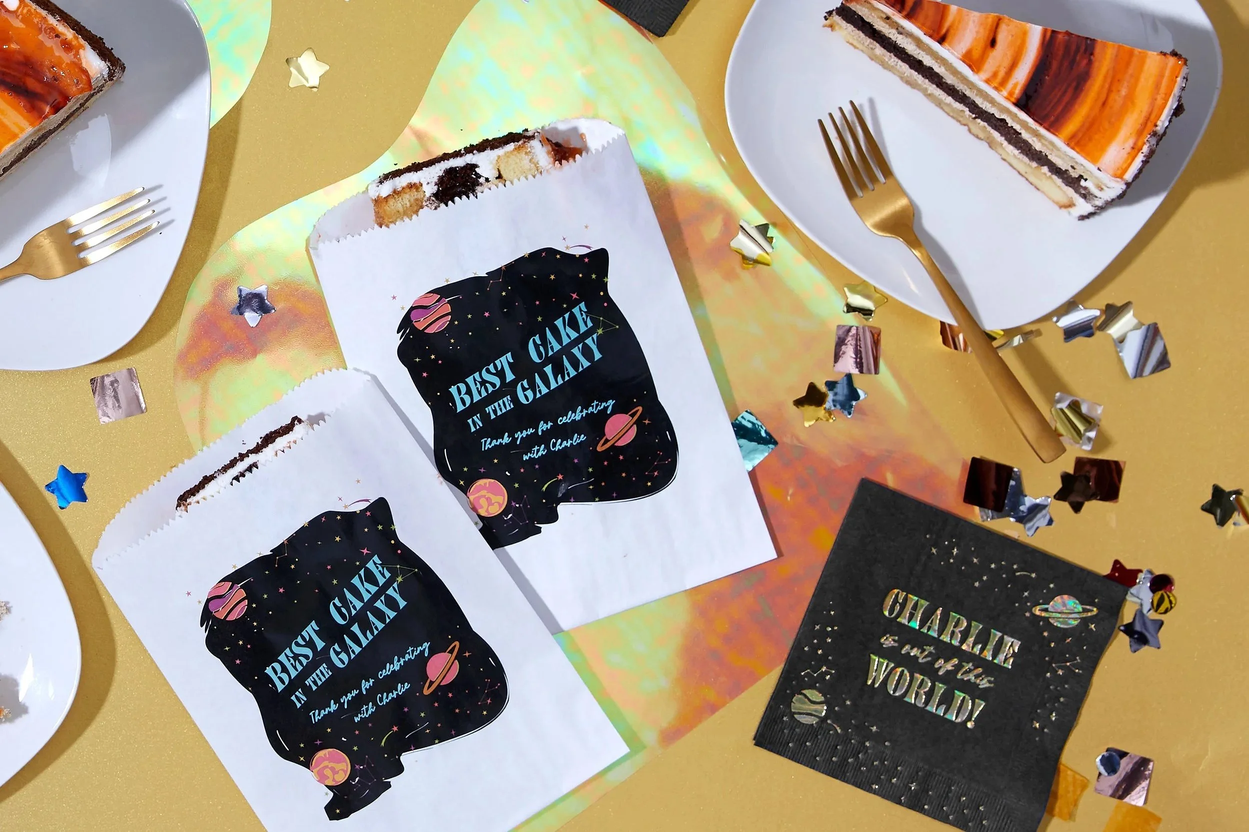 Space Party Favor Bags