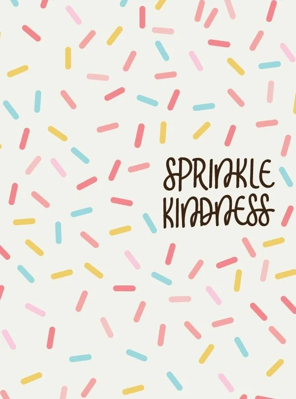 A little sugar today. Sprinkle Kindness. . . #Sprinklekindness #sprinkles #patterndesign #surfacepatterndesign #bekind