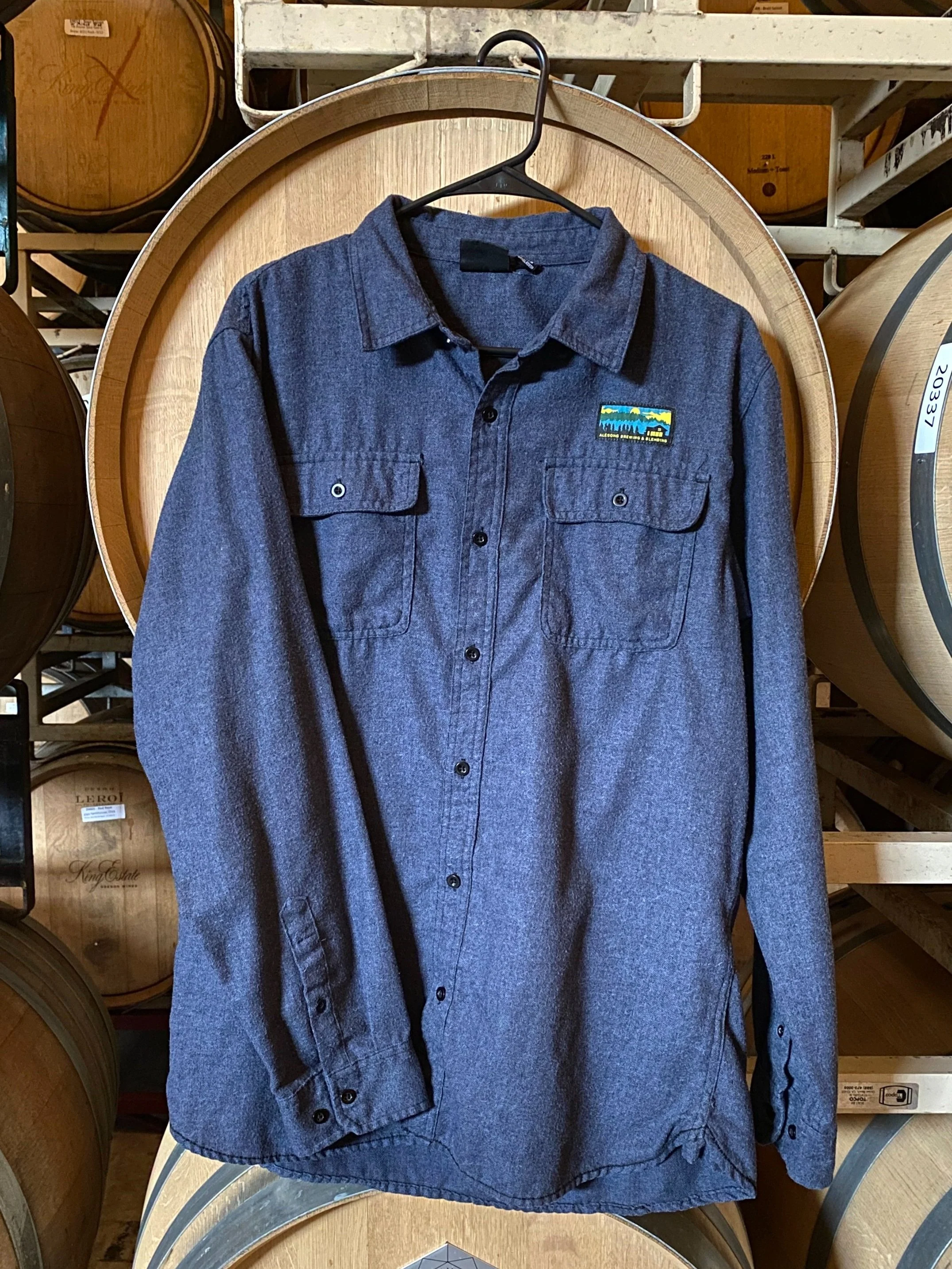 Men's Flannel Button Up Shirt 