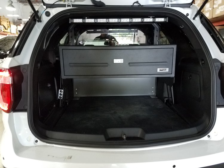 Ford explorer rear storage drawer on stand