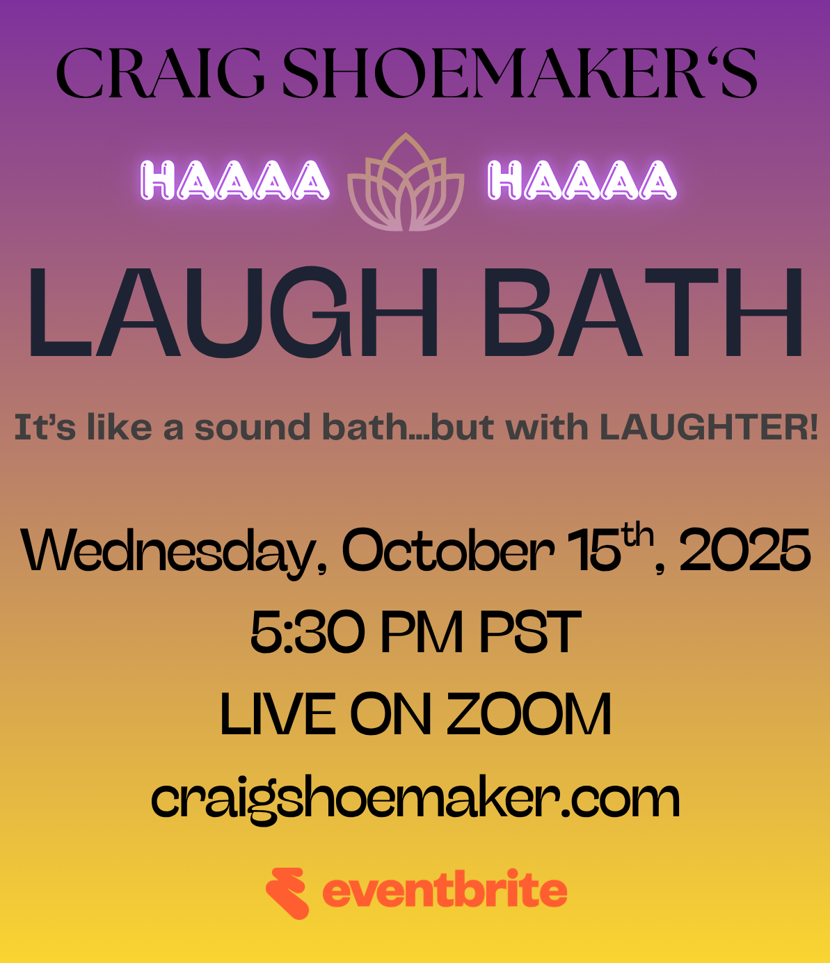 Laugh Bath - Live On Zoom