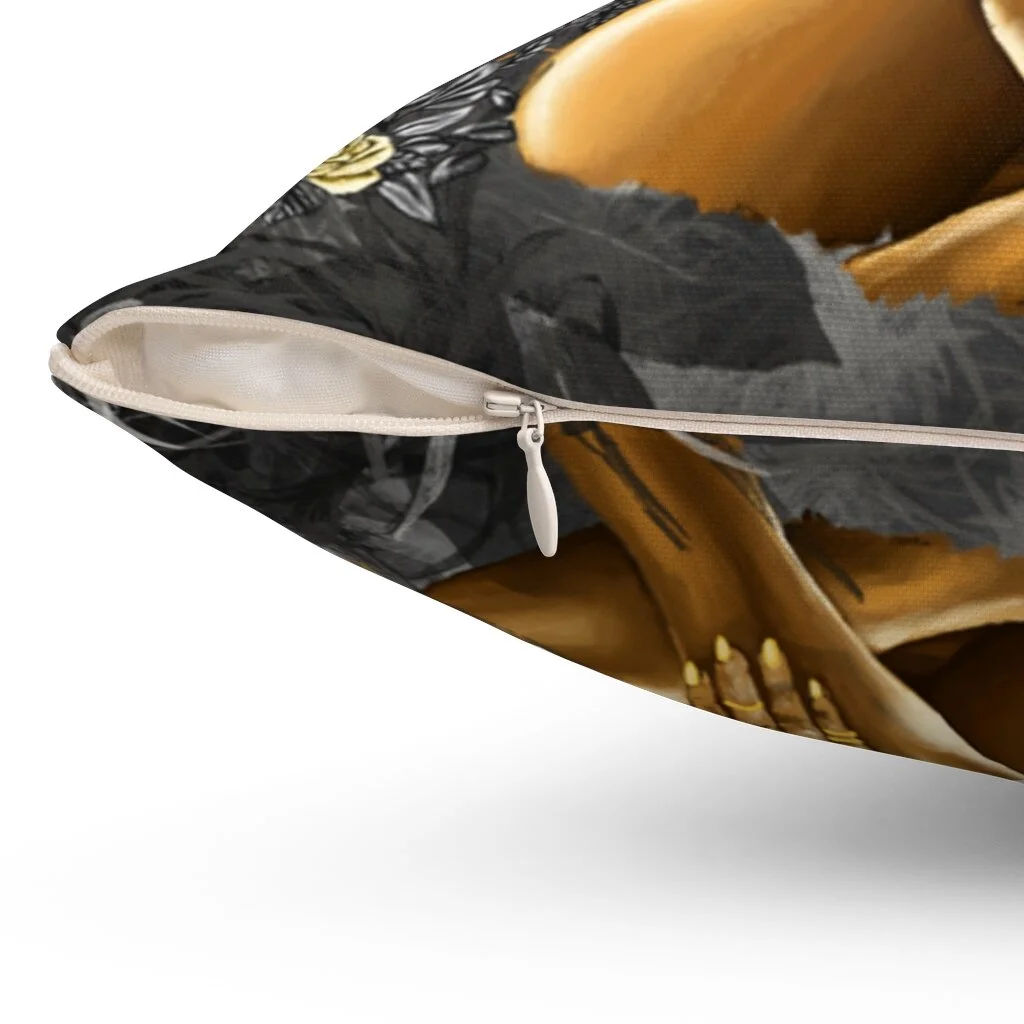 Blackwomanhomedecorartpillowsideview.jfif