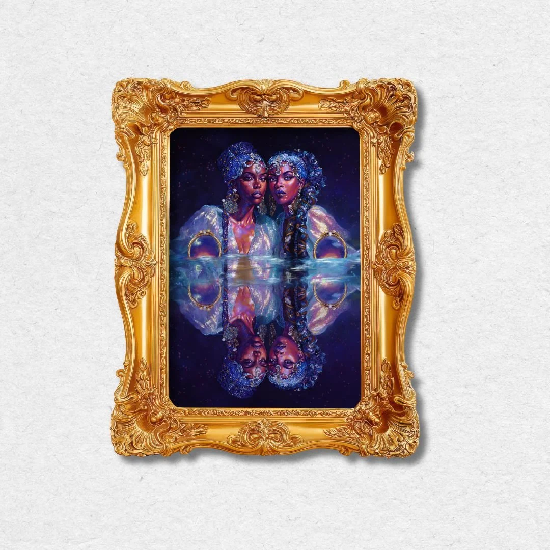 Yemaya Gemini Art Print