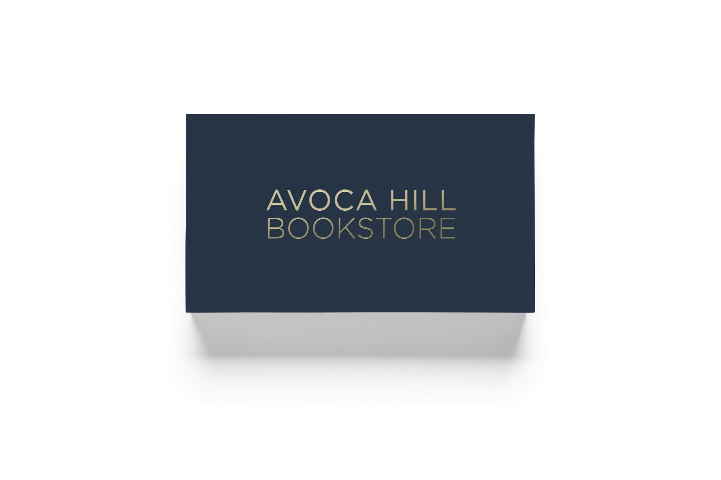 Avoca Hill Bookstore Branding