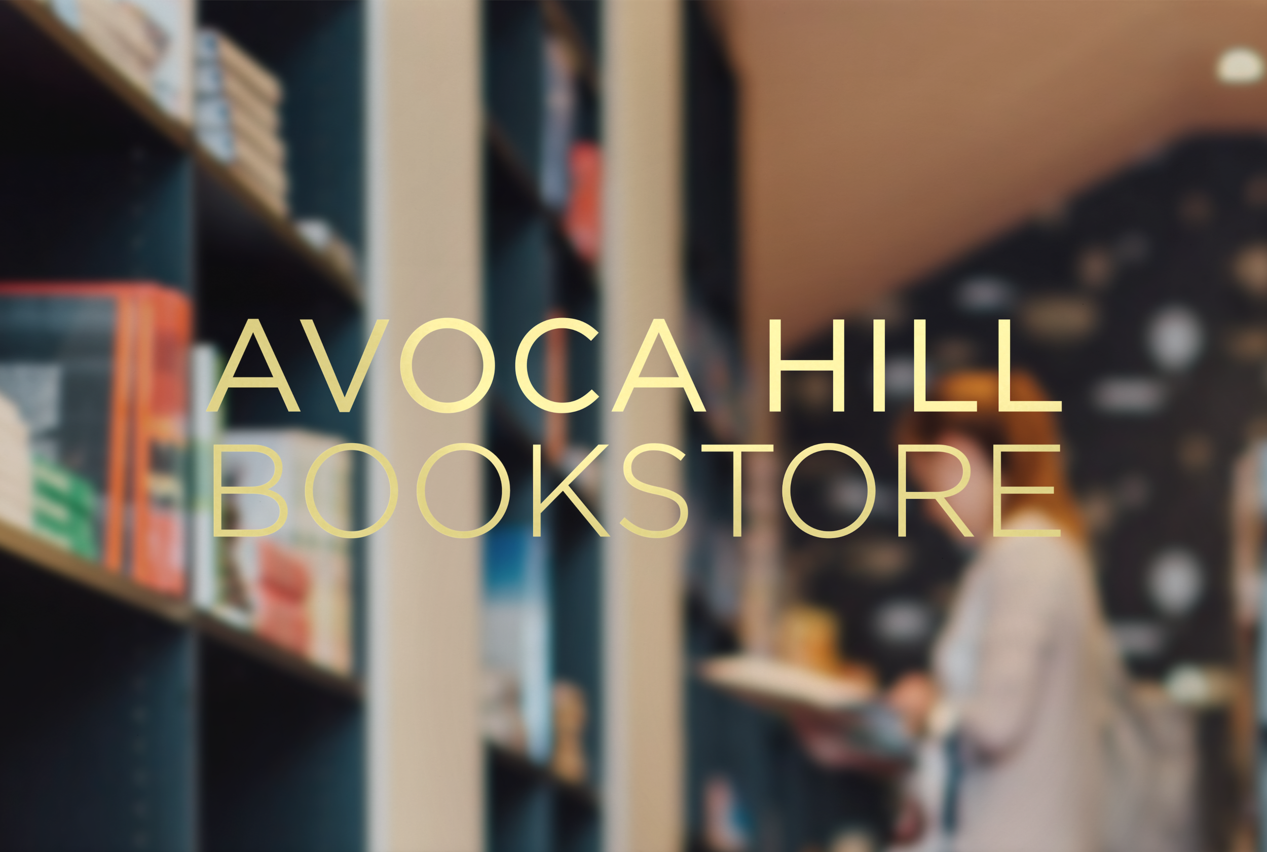 Avoca Hill Bookstore Branding