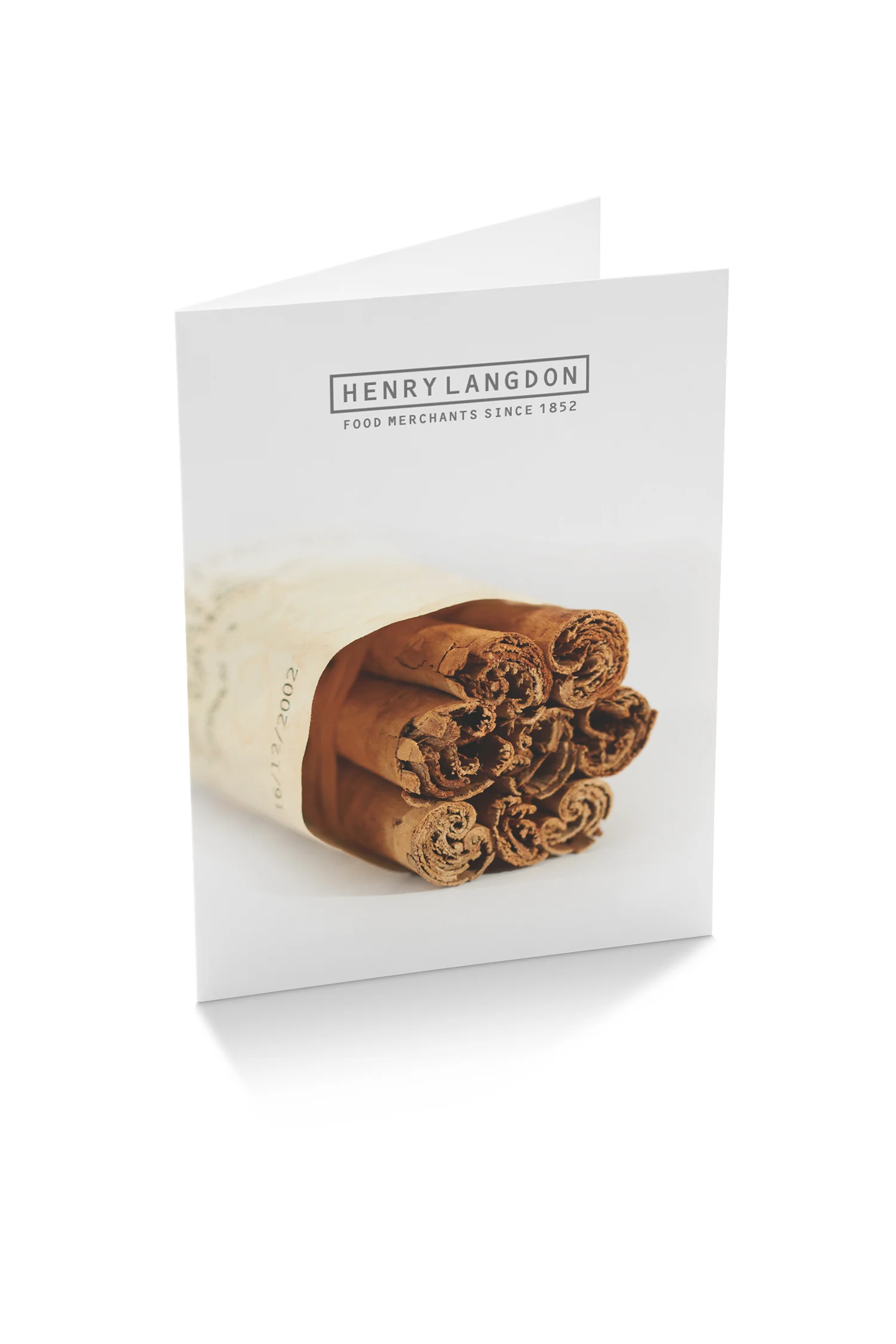 HENRY LANGDON SPICES card